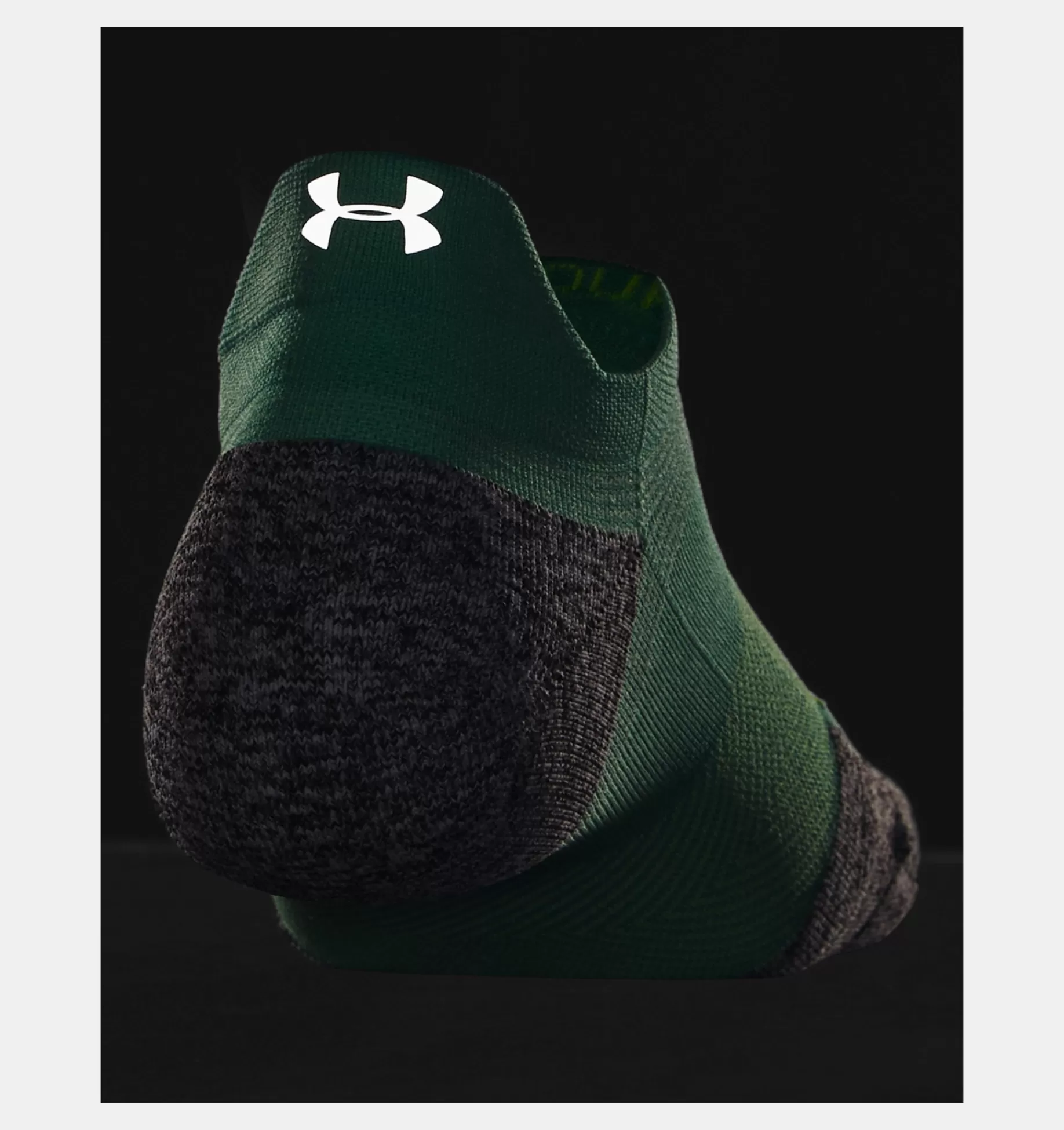 Online Under Armour Calze Ua Armourdry™ Run Cushion No Show Tab Unisex Green Breeze / Lime Surge - 958