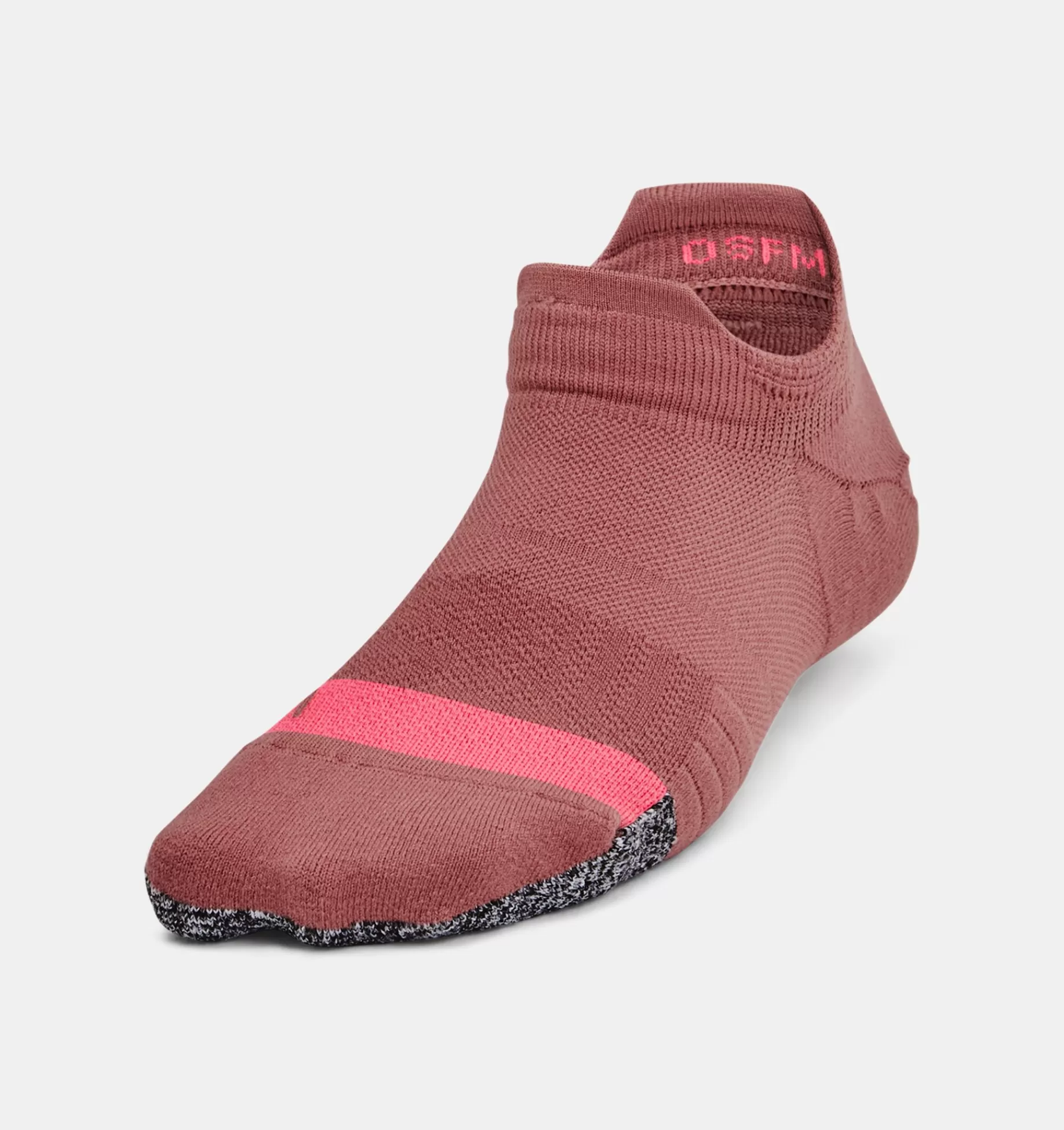 Online Under Armour Calze Ua Breathe 2-Pack No Show Tab Da Donna Red Fusion / White - 604