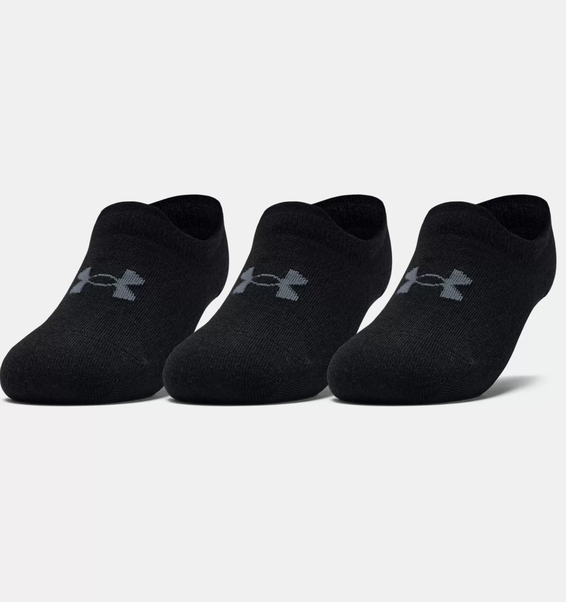 Outlet Under Armour Calze Ua Ultra Lo Unisex In Confezione Tripla Black / Pitch Gray - 002