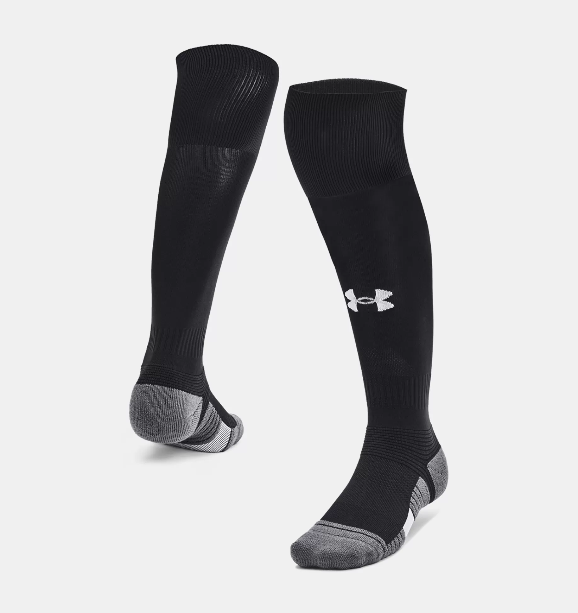 Clearance Under Armour Calzettoni Da Calcio Ua Accelerate Over-The-Calf Unisex Black / Pitch Gray - 001