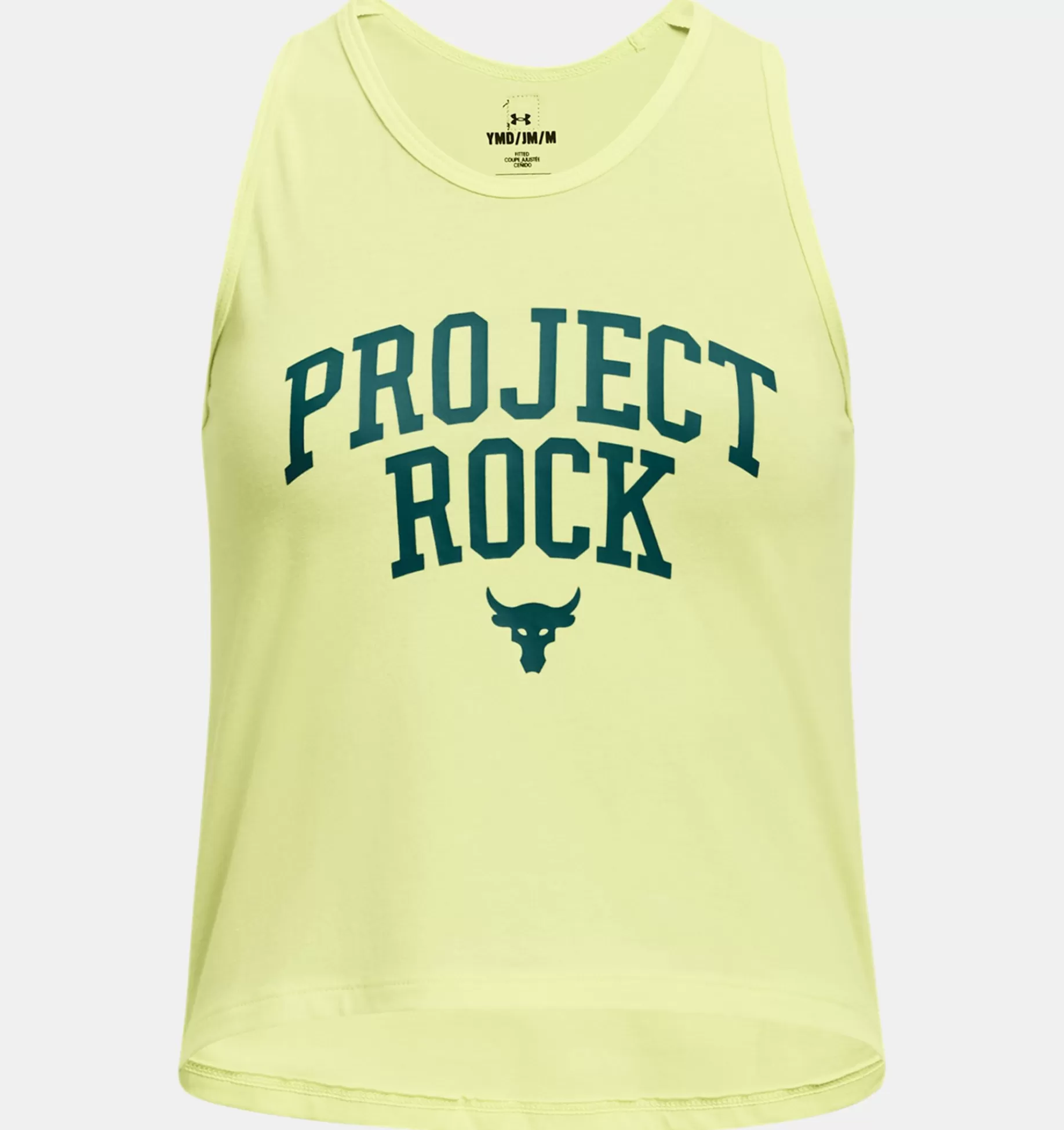 Sale Under Armour Canotta Project Rock Graphic Da Ragazza Fade / Coastal Teal - 391