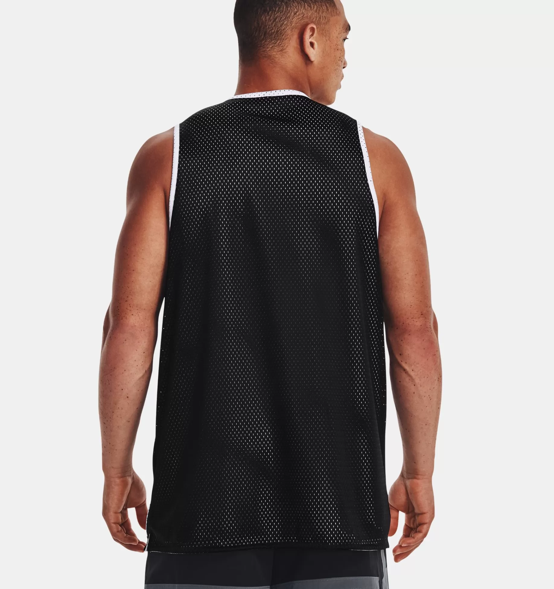 Clearance Under Armour Canotta Ua Baseline Reversible Da Uomo Black / Mod Gray - 001