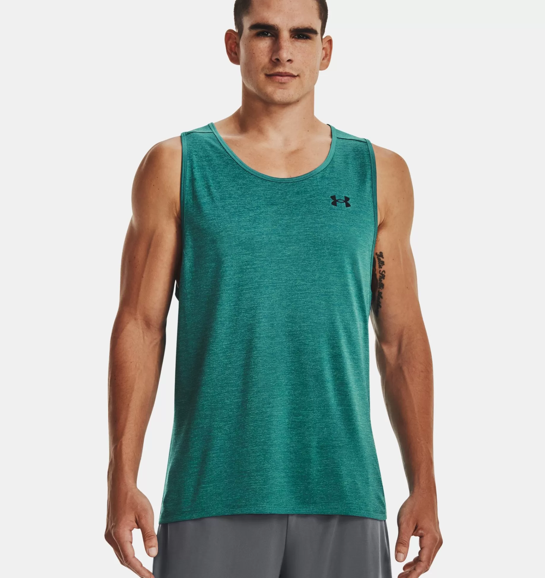 Clearance Under Armour Canotta Ua Tech™ 2.0 Da Uomo Coastal Teal / Birdie Green - 723