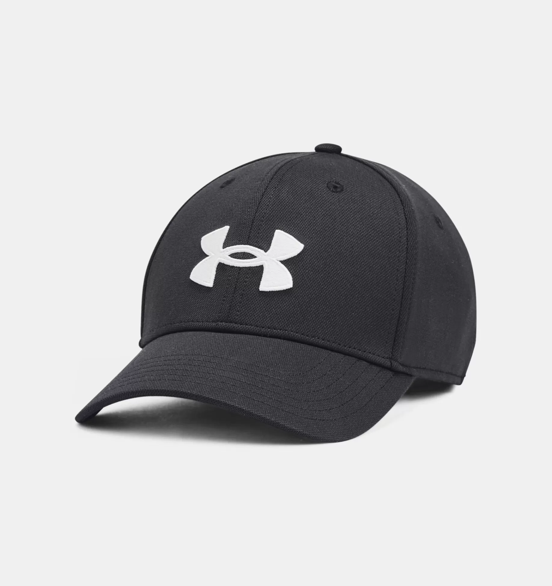 Clearance Under Armour Cappello Ua Blitzing Adjustable Da Uomo Black / White - 001