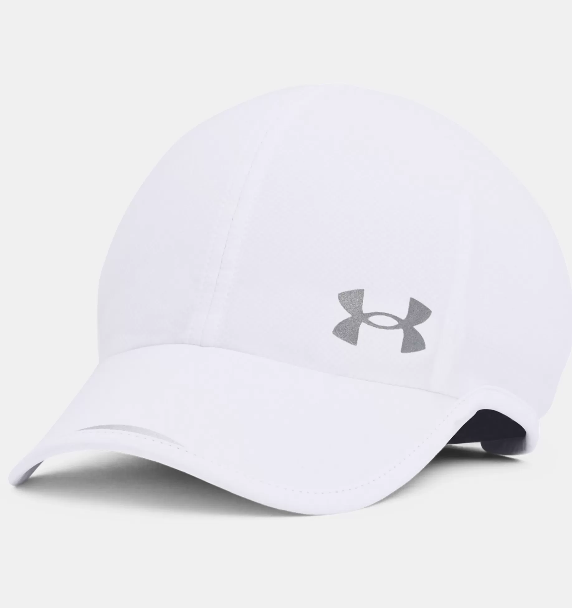 New Under Armour Cappello Ua Iso-Chill Launch Run Da Donna White / Reflective - 100