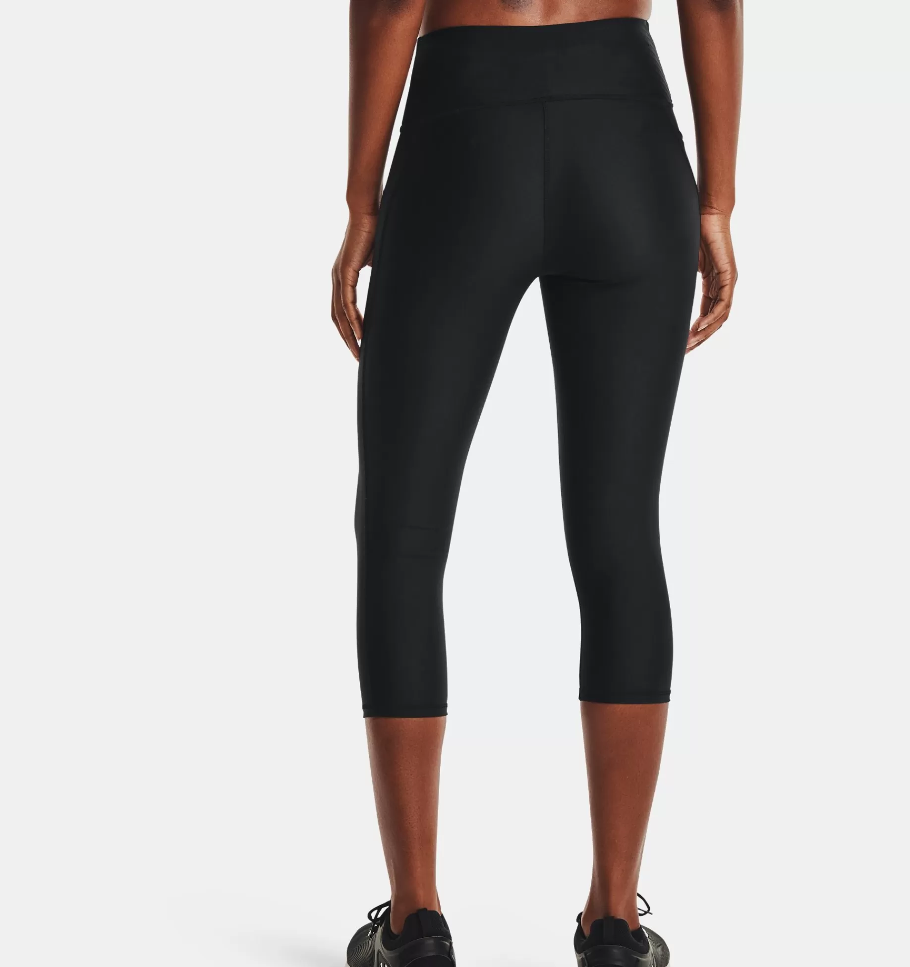 Store Under Armour Capri Heatgear® Armour Hi-Rise Da Donna Black / White - 001