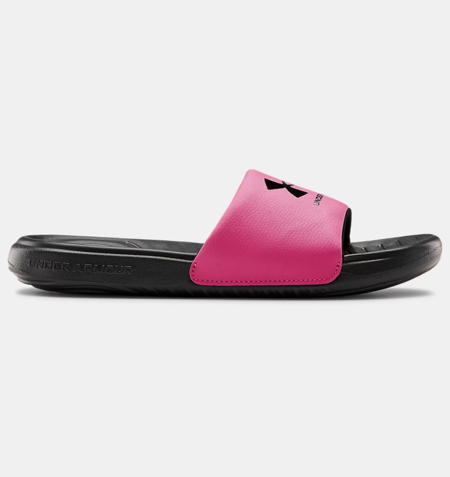 Store Under Armour Ciabatte Ua Ansa Fixed Da Ragazza Black / Pink Surge - 002