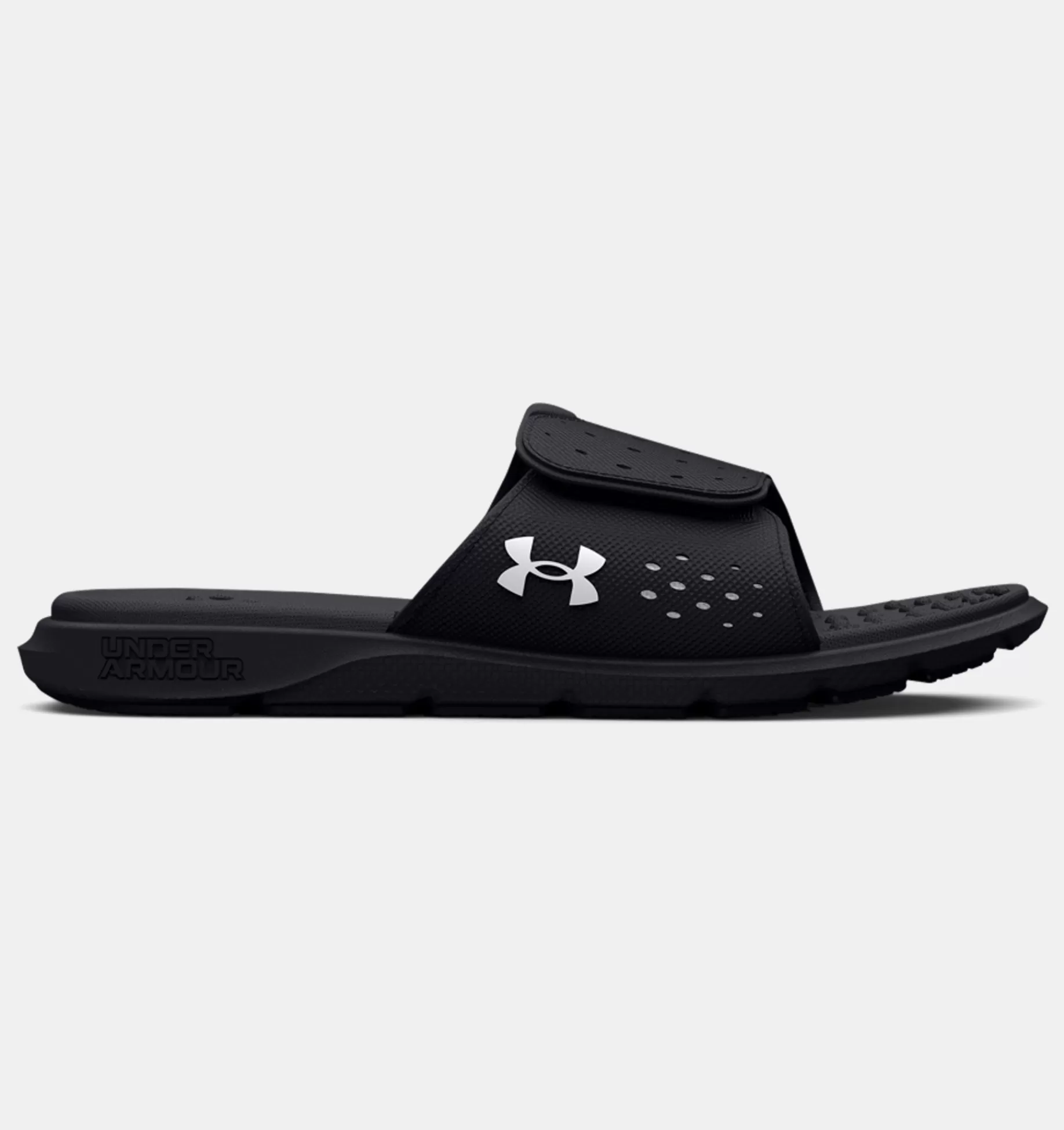 Outlet Under Armour Ciabatte Ua Ignite 7 Da Donna Black / White - 001