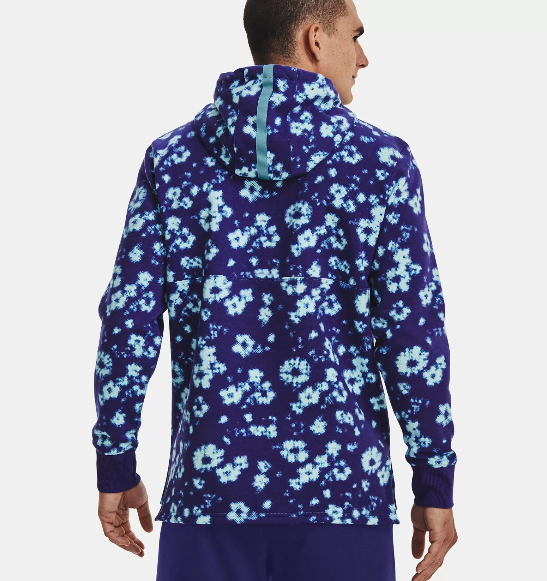 Online Under Armour Felpa Con Cappuccio Ua Accelerate Da Uomo Sonar Blue / White - 468