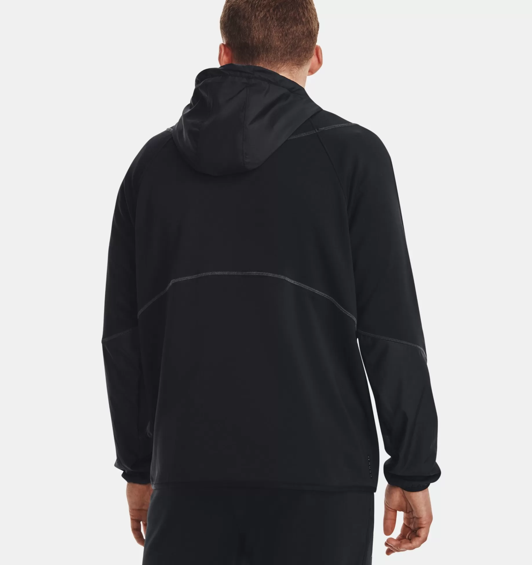 Shop Under Armour Felpa Con Cappuccio Ua Rush™ Fleece Da Uomo Black / Reflective - 001