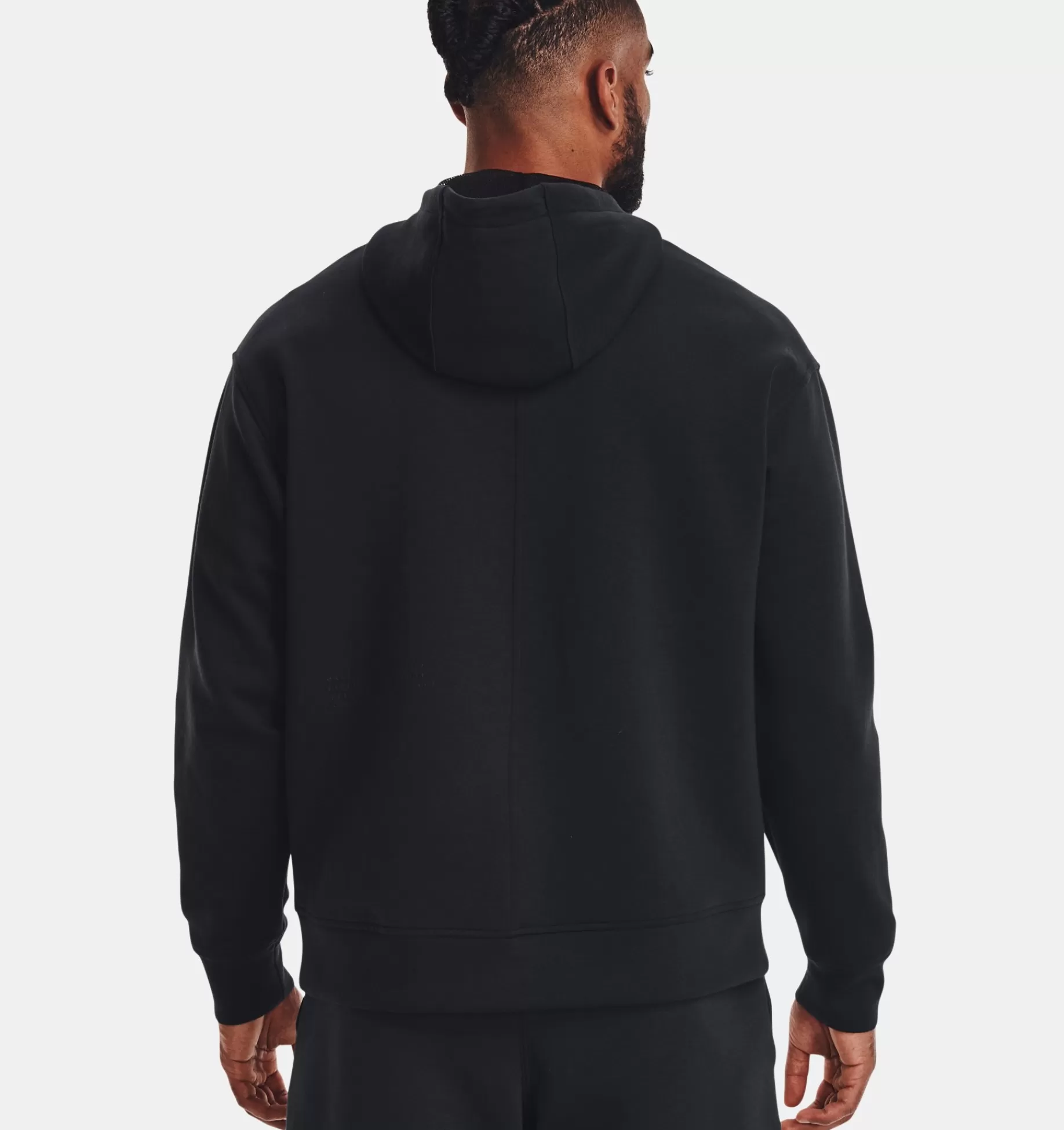 Cheap Under Armour Felpa Ua Summit Knit Full Zip Da Uomo Black / Radio Red - 001