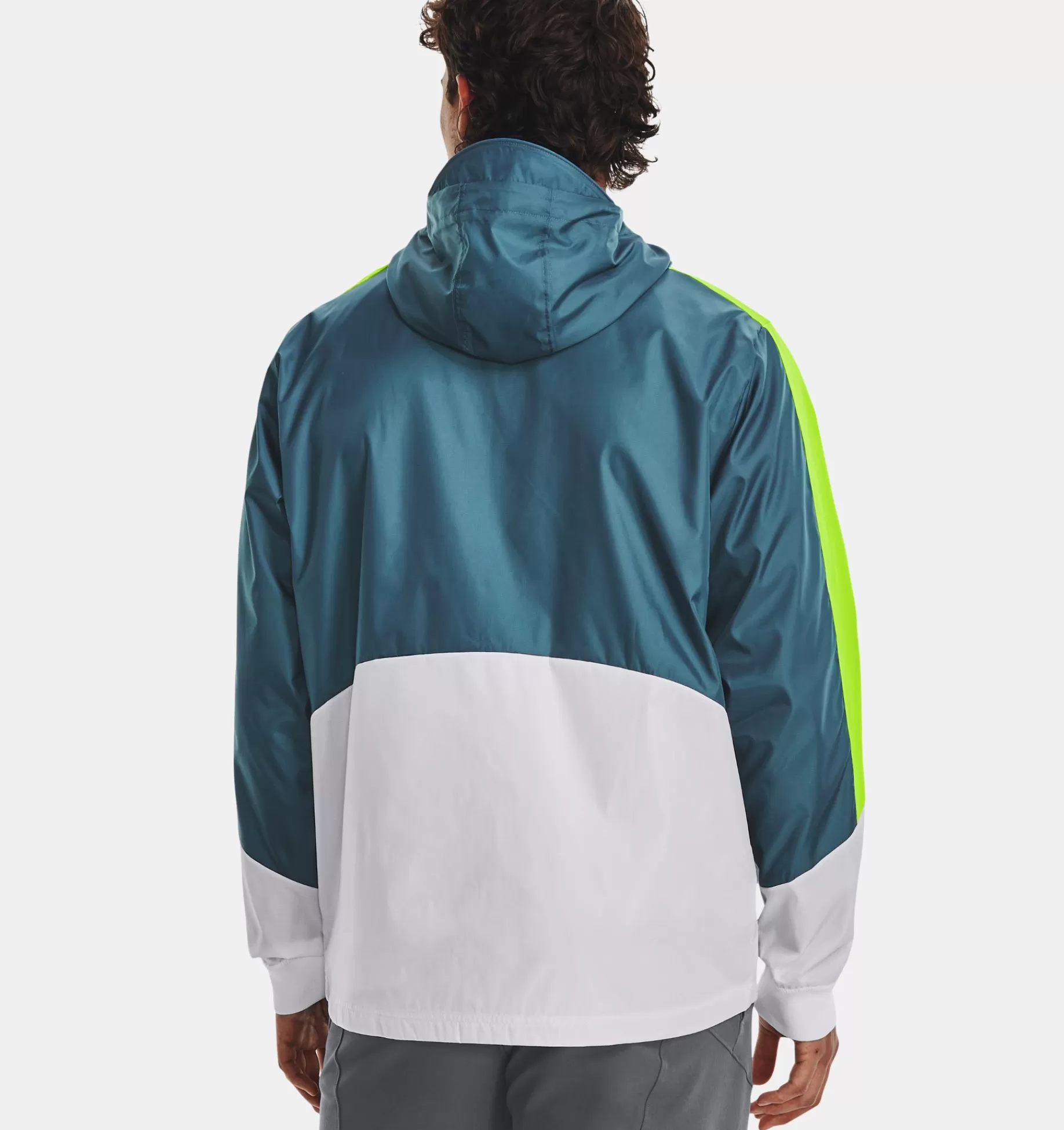 Hot Under Armour Giacca Ua Legacy Windbreaker Da Uomo Static Blue / White - 414