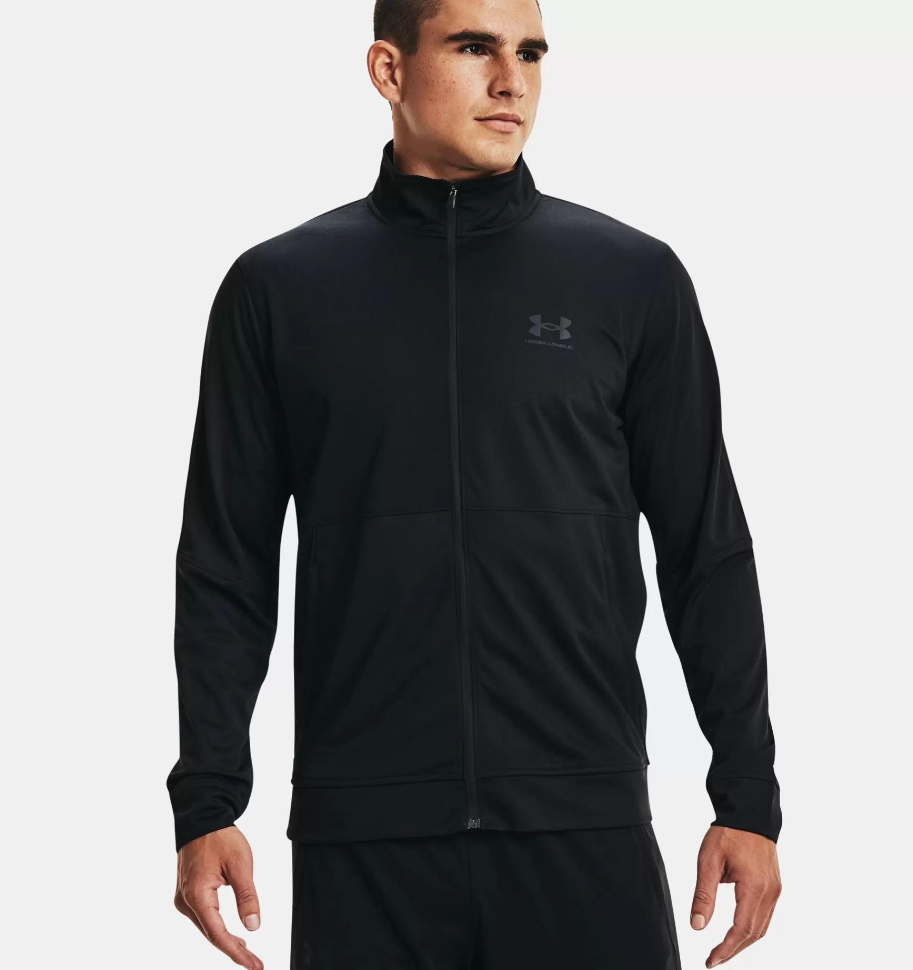 Best Under Armour Giacca Ua Pique Track Da Uomo Black - 001