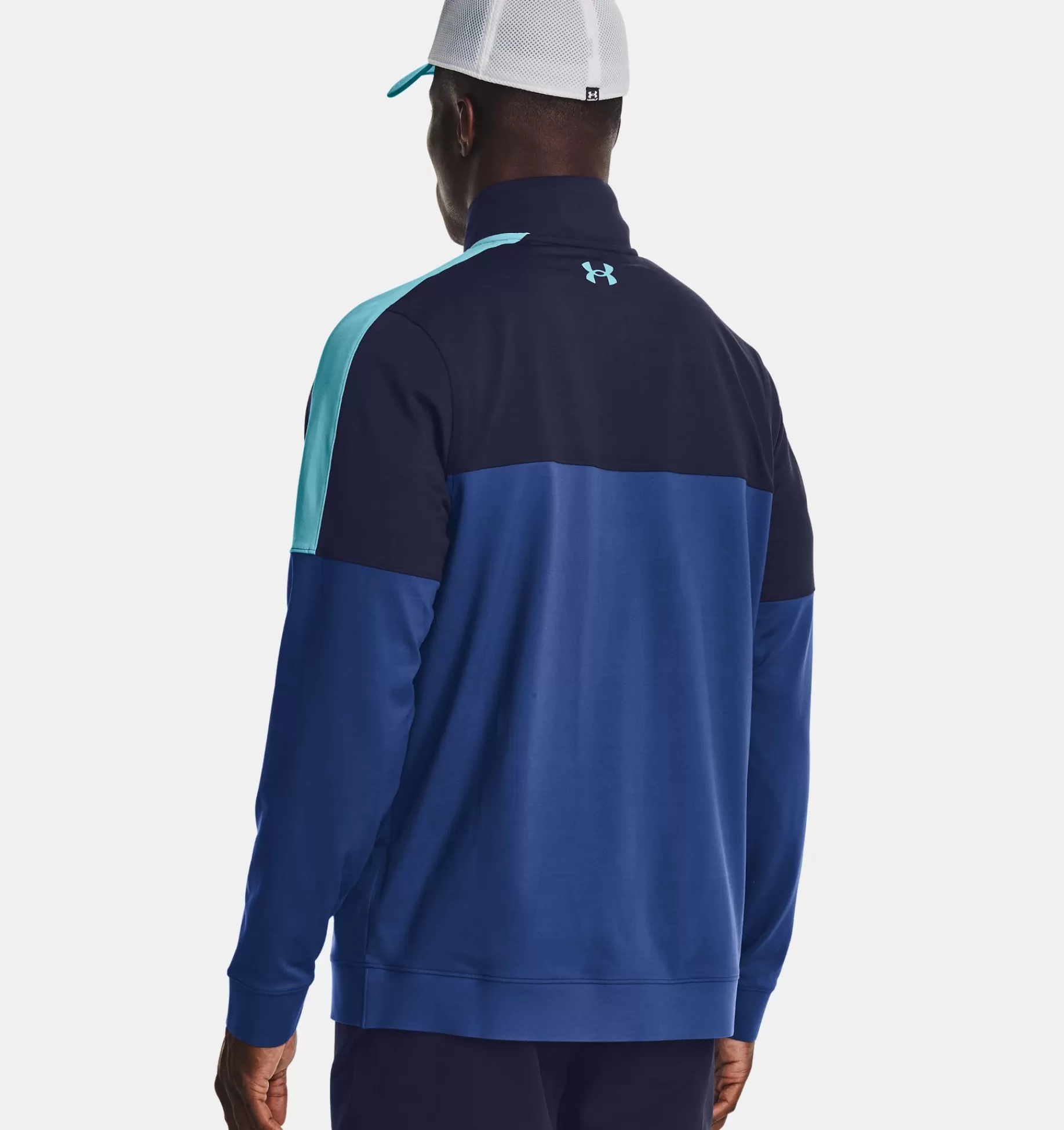 Best Sale Under Armour Giacca Ua Storm Midlayer ½ Zip Da Uomo Blue Mirage / Midnight Navy - 471