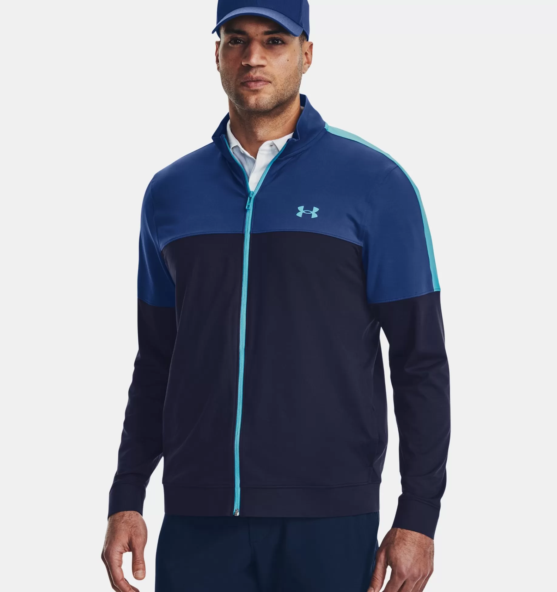 Online Under Armour Giacca Ua Storm Midlayer Full-Zip Da Uomo Midnight Navy / Blue Mirage - 411