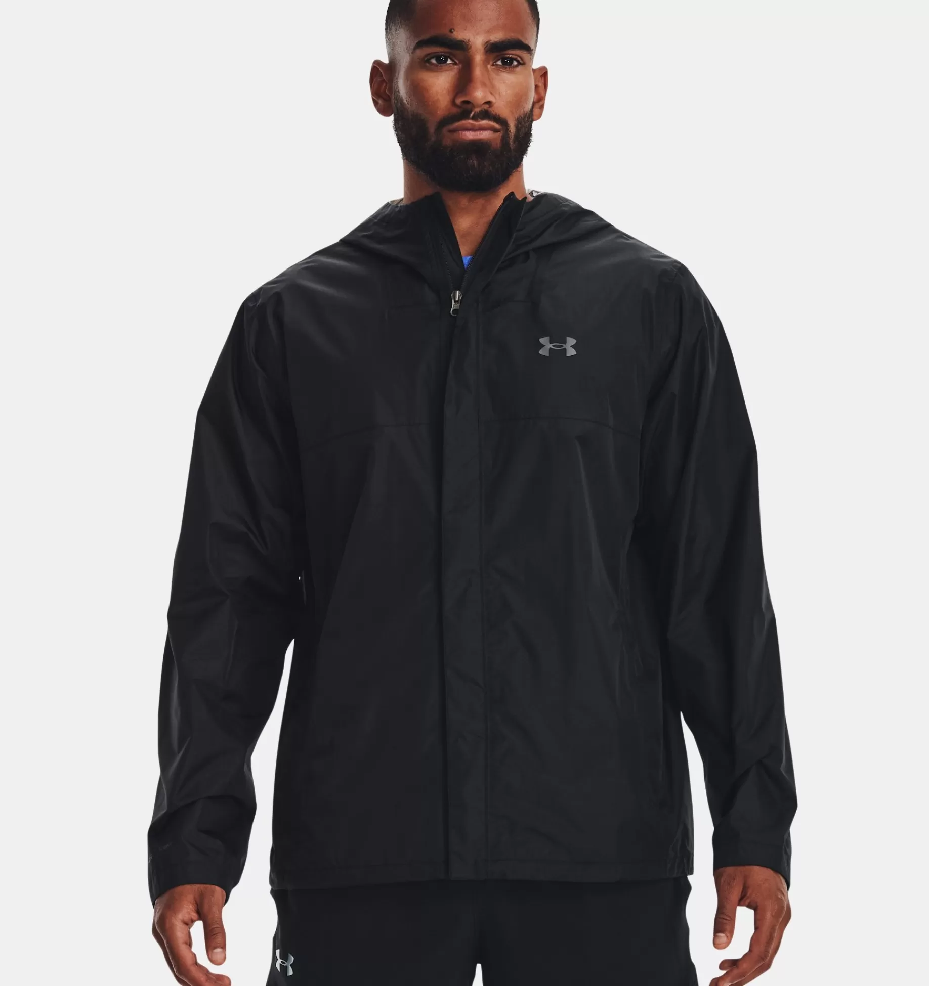 Discount Under Armour Giacca Ua Stormproof Cloudstrike 2.0 Da Uomo Black / Pitch Gray - 001