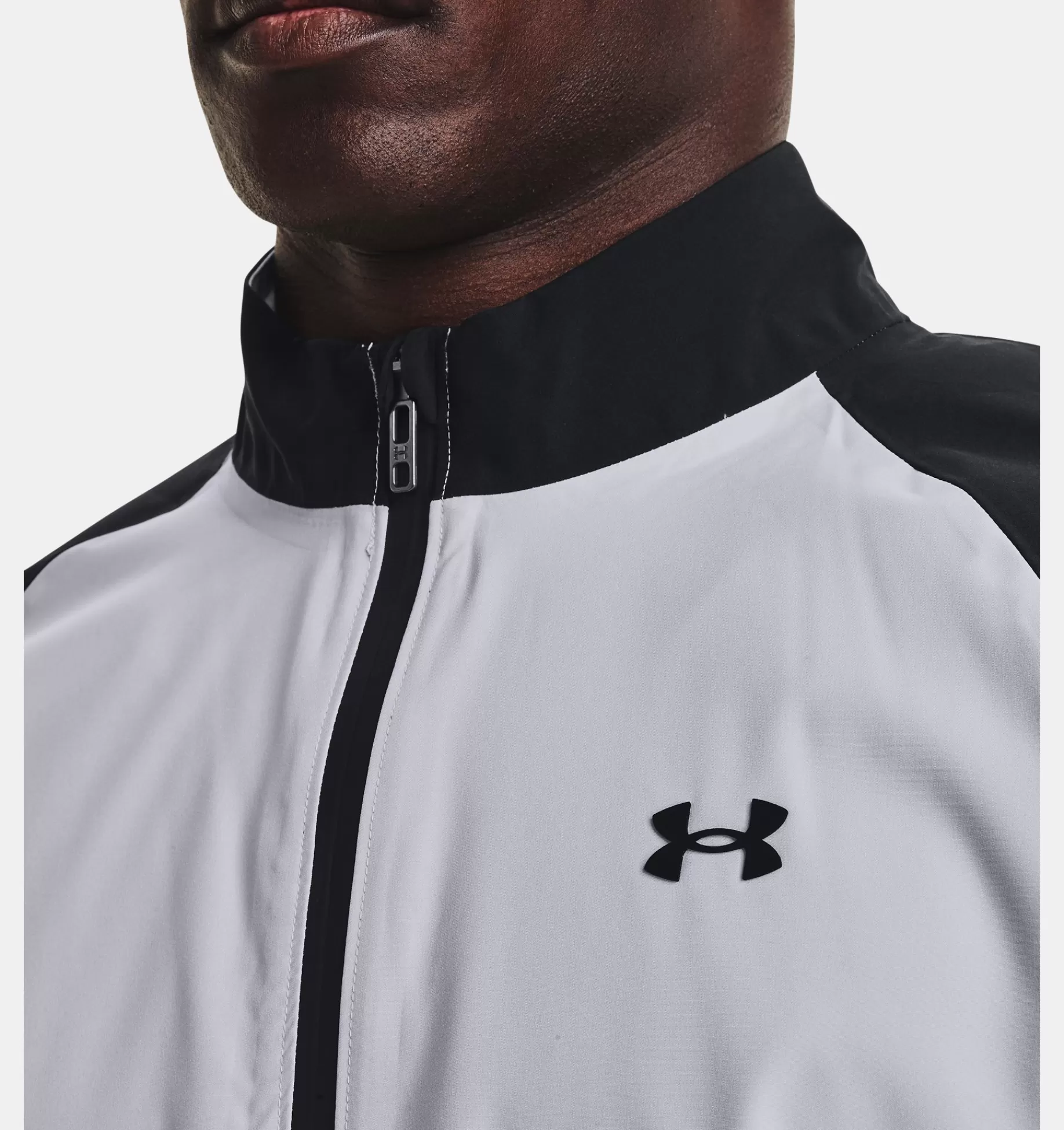 New Under Armour Giacca Ua Stormproof Portrush 2.0 Da Uomo Mod Gray / Black - 011