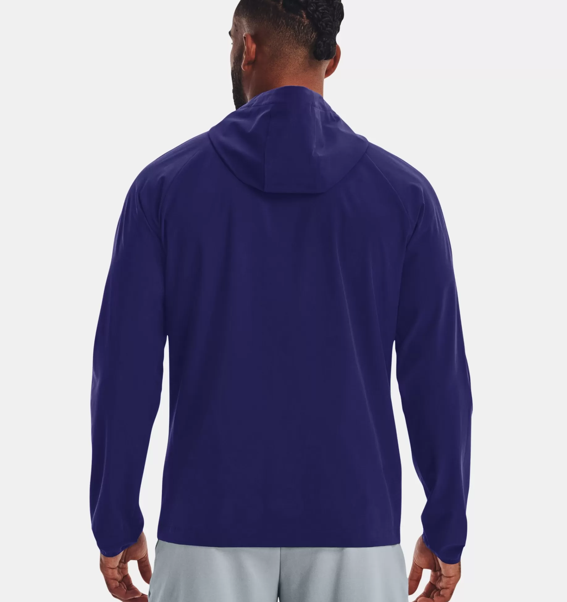 Sale Under Armour Giacca Ua Stretch Woven Windbreaker Da Uomo Sonar Blue / White - 468