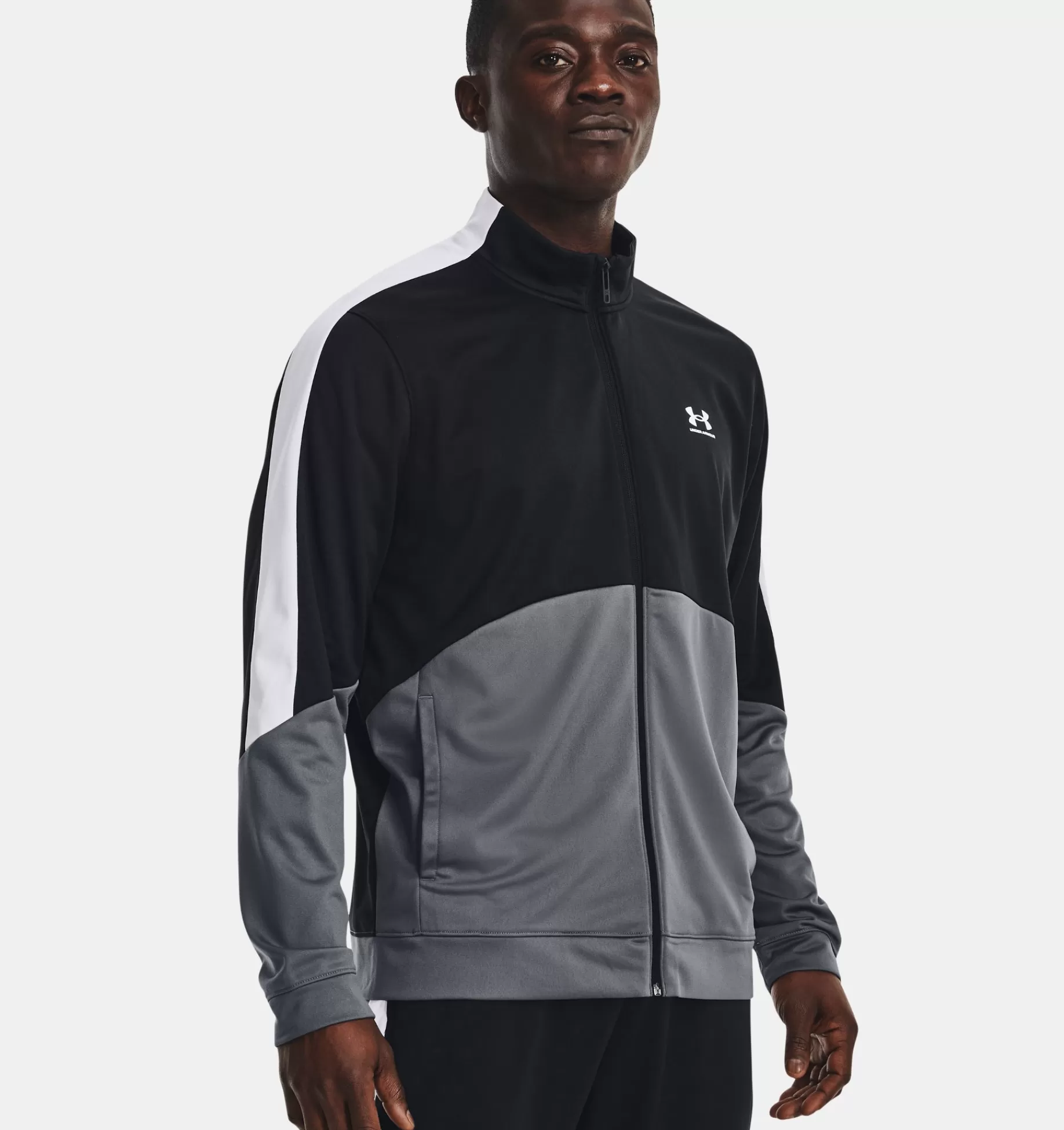 Online Under Armour Giacca Ua Tricot Da Uomo Black / Pitch Gray - 001