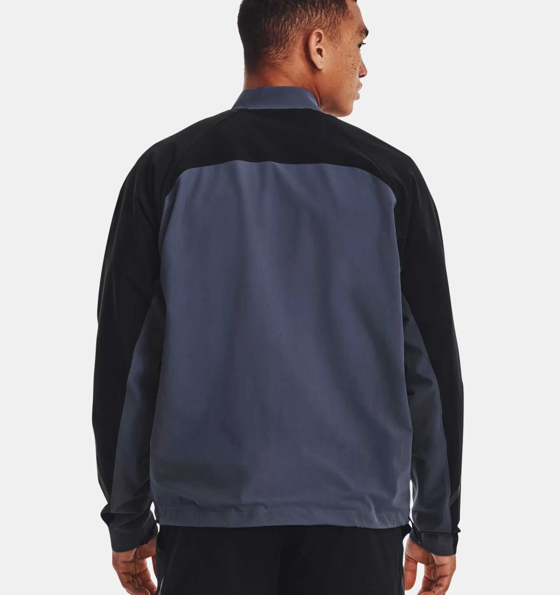 New Under Armour Giacca Ua Unstoppable Bomber Da Uomo Downpour Gray / Black - 044