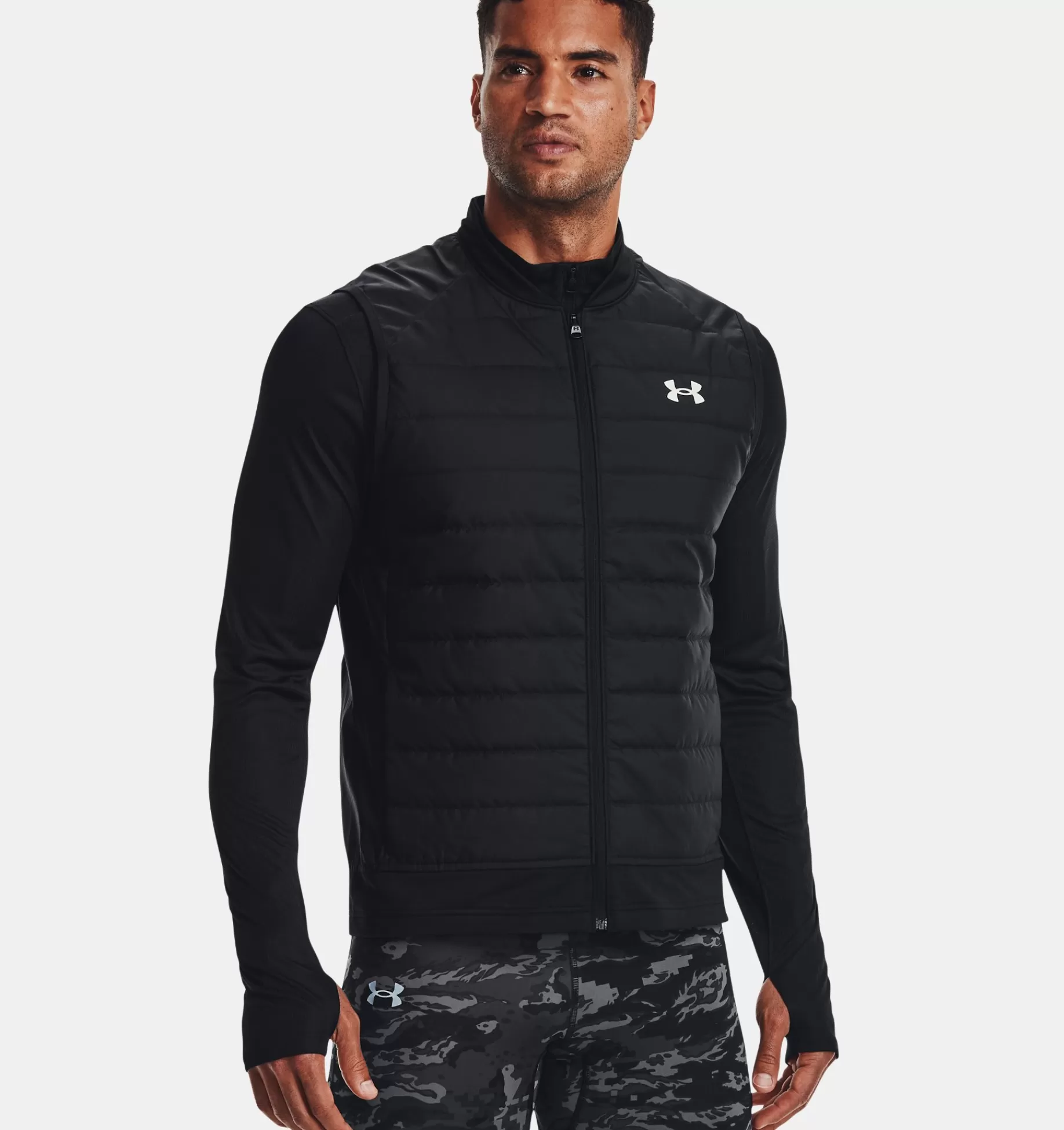 Best Sale Under Armour Gilet Ua Storm Insulate Run Da Uomo Black / Reflective - 001