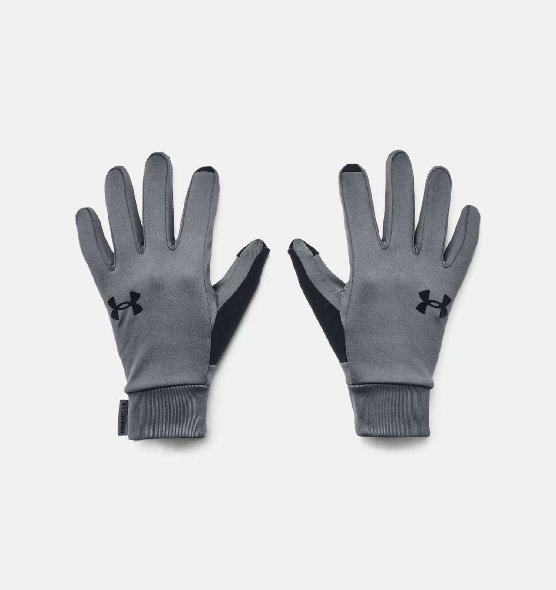 Cheap Under Armour Guanti Ua Storm Liner Da Uomo Pitch Gray / Black - 012