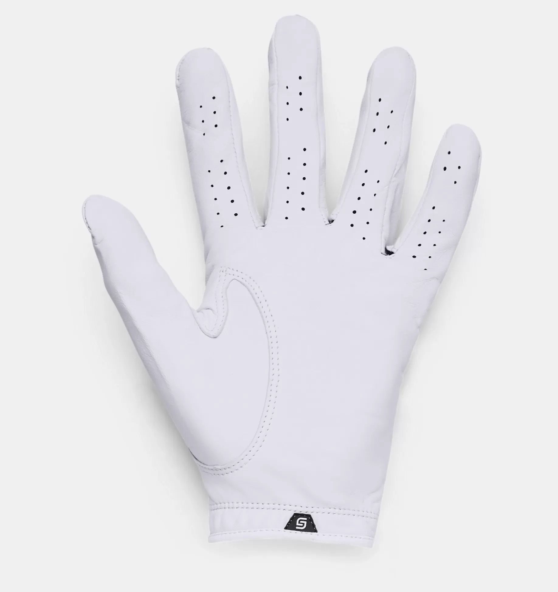 Clearance Under Armour Guanto Ua Spieth Tour Da Uomo White / Black - 100