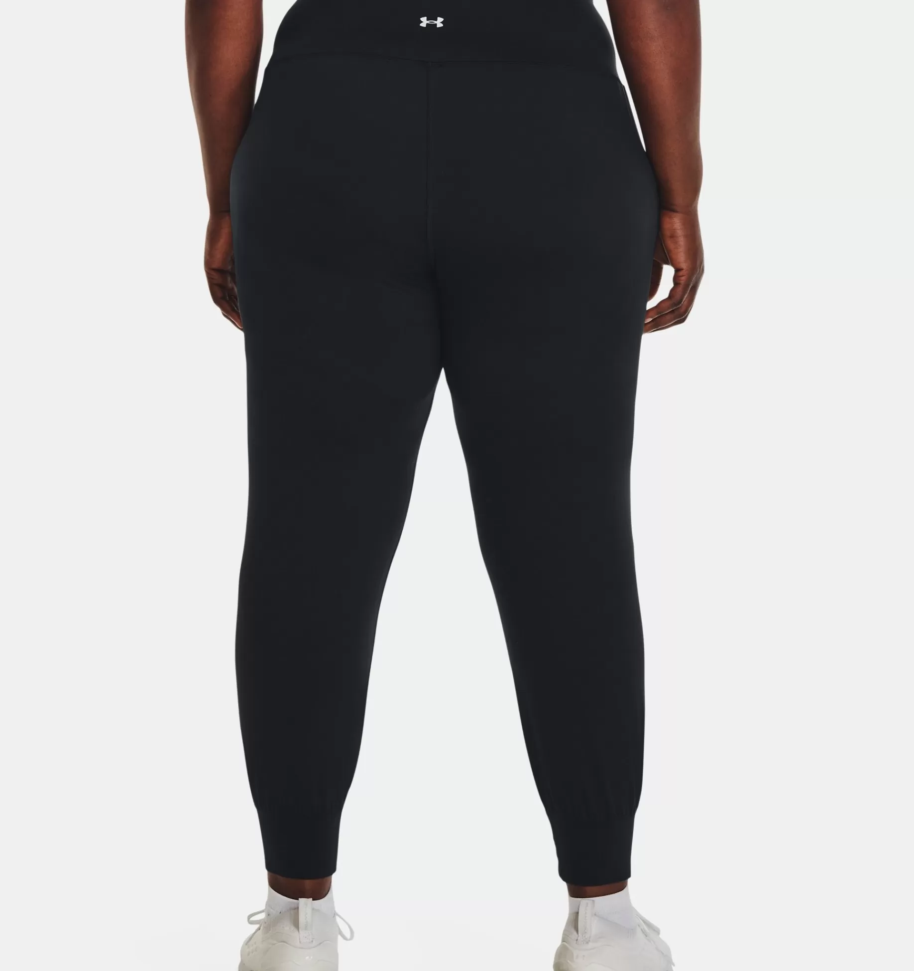 New Under Armour Jogger Ua Meridian Da Donna Black / Metallic Silver - 001