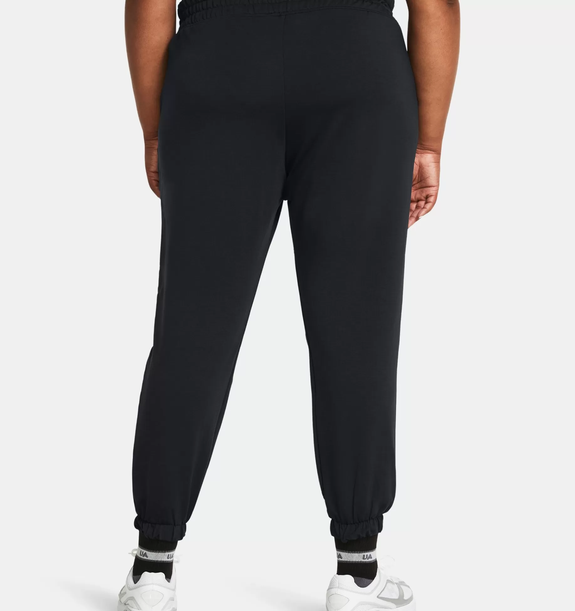 Flash Sale Under Armour Jogger Ua Rival Terry Da Donna Black / White - 001