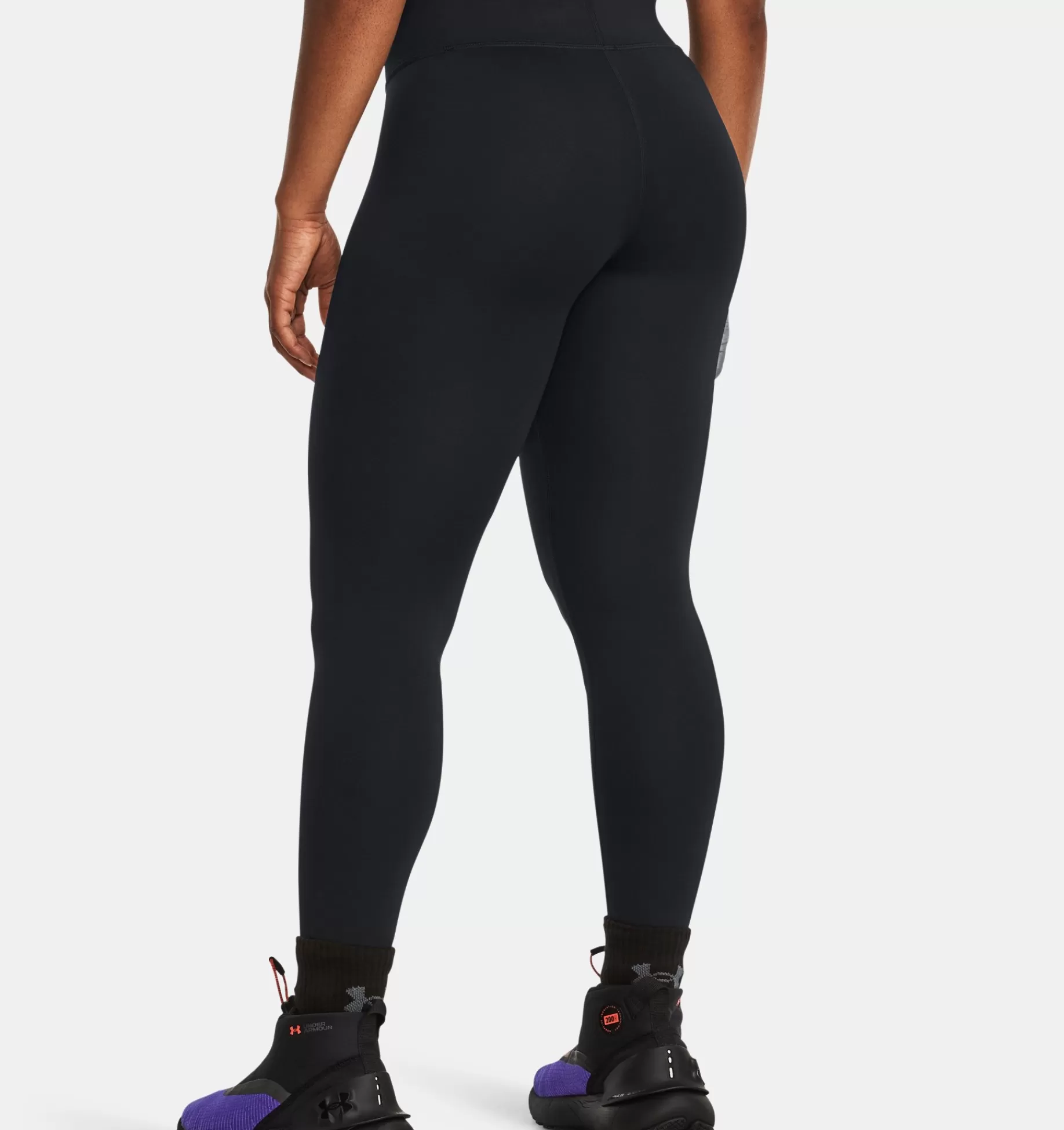 Store Under Armour Leggings Coldgear® Authentics Da Donna Black / White - 001