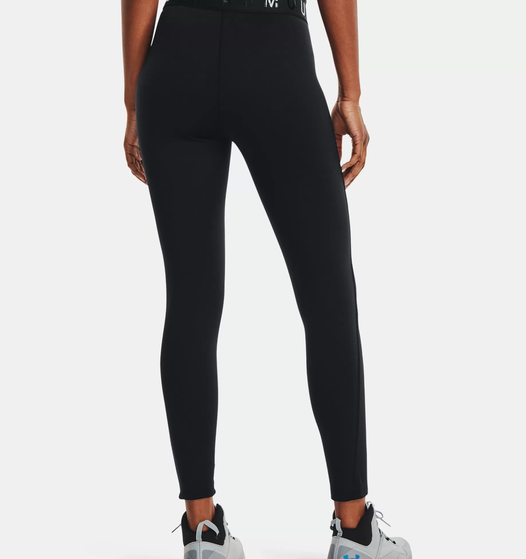 Outlet Under Armour Leggings Coldgear® Base 3.0 Da Donna Black / Pitch Gray - 001