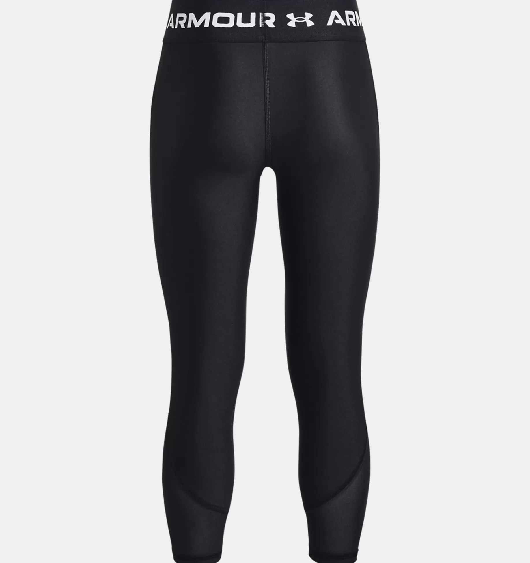 Store Under Armour Leggings Heatgear® Ankle Crop Da Ragazza Black / White - 001