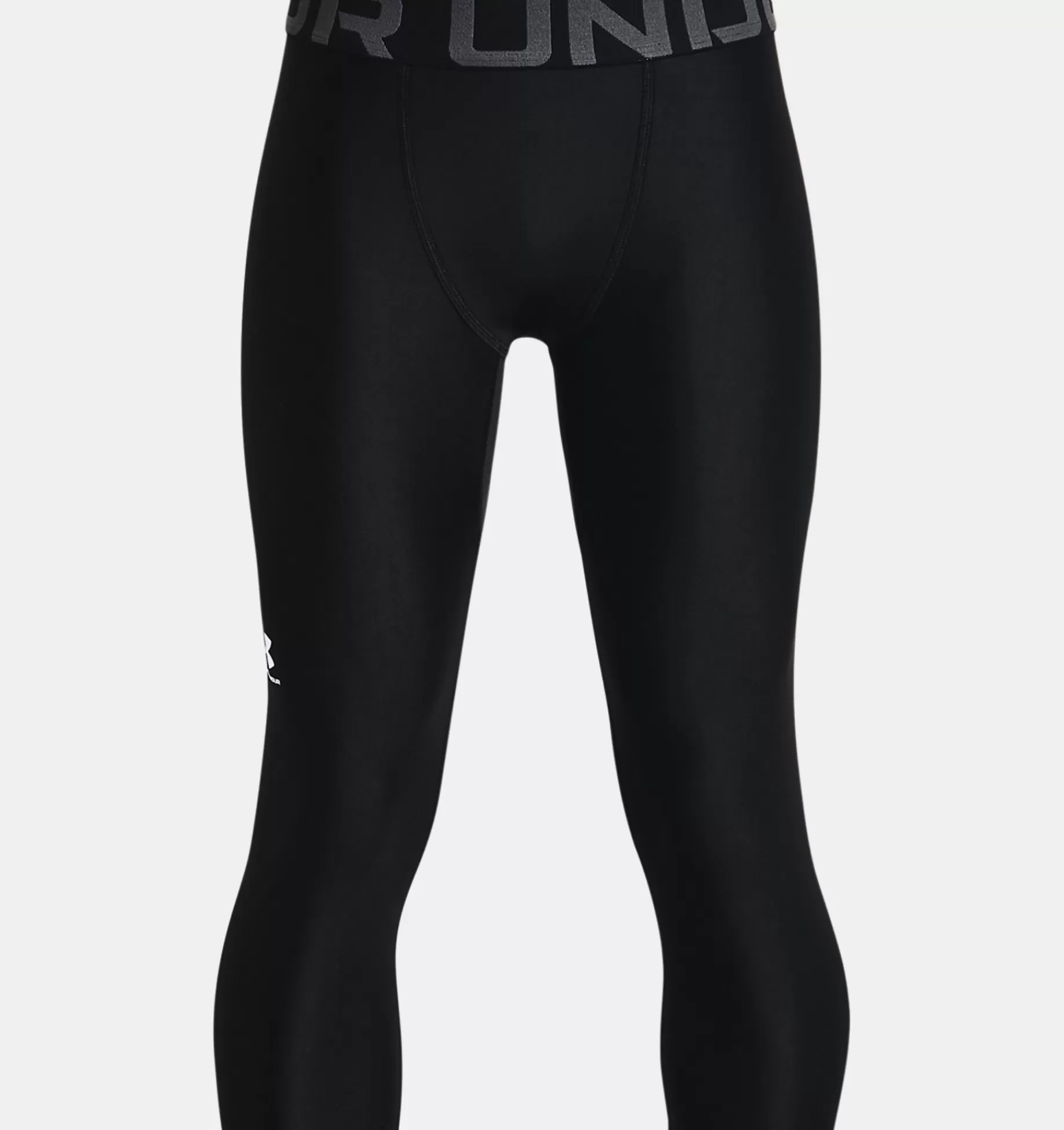 Sale Under Armour Leggings Heatgear® Armour ¾ Da Ragazzo Black / White - 001