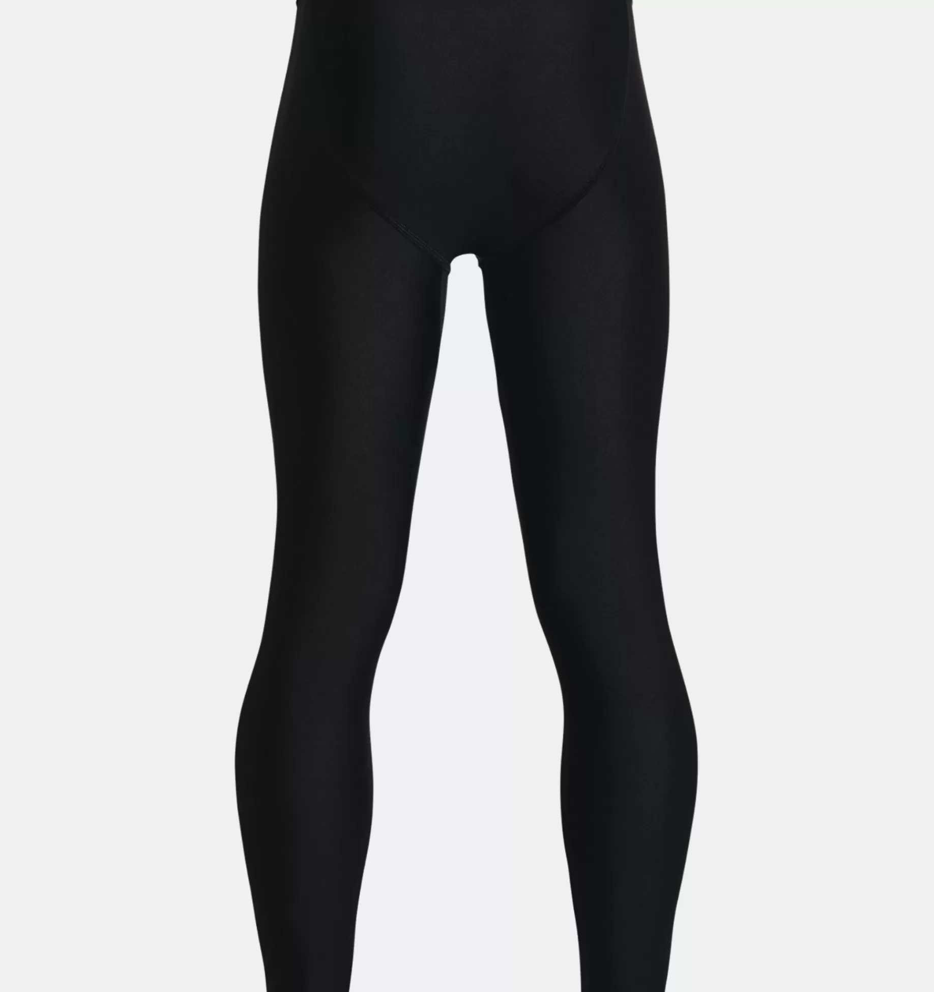 Cheap Under Armour Leggings Heatgear® Armour Da Ragazzo Black / White - 001