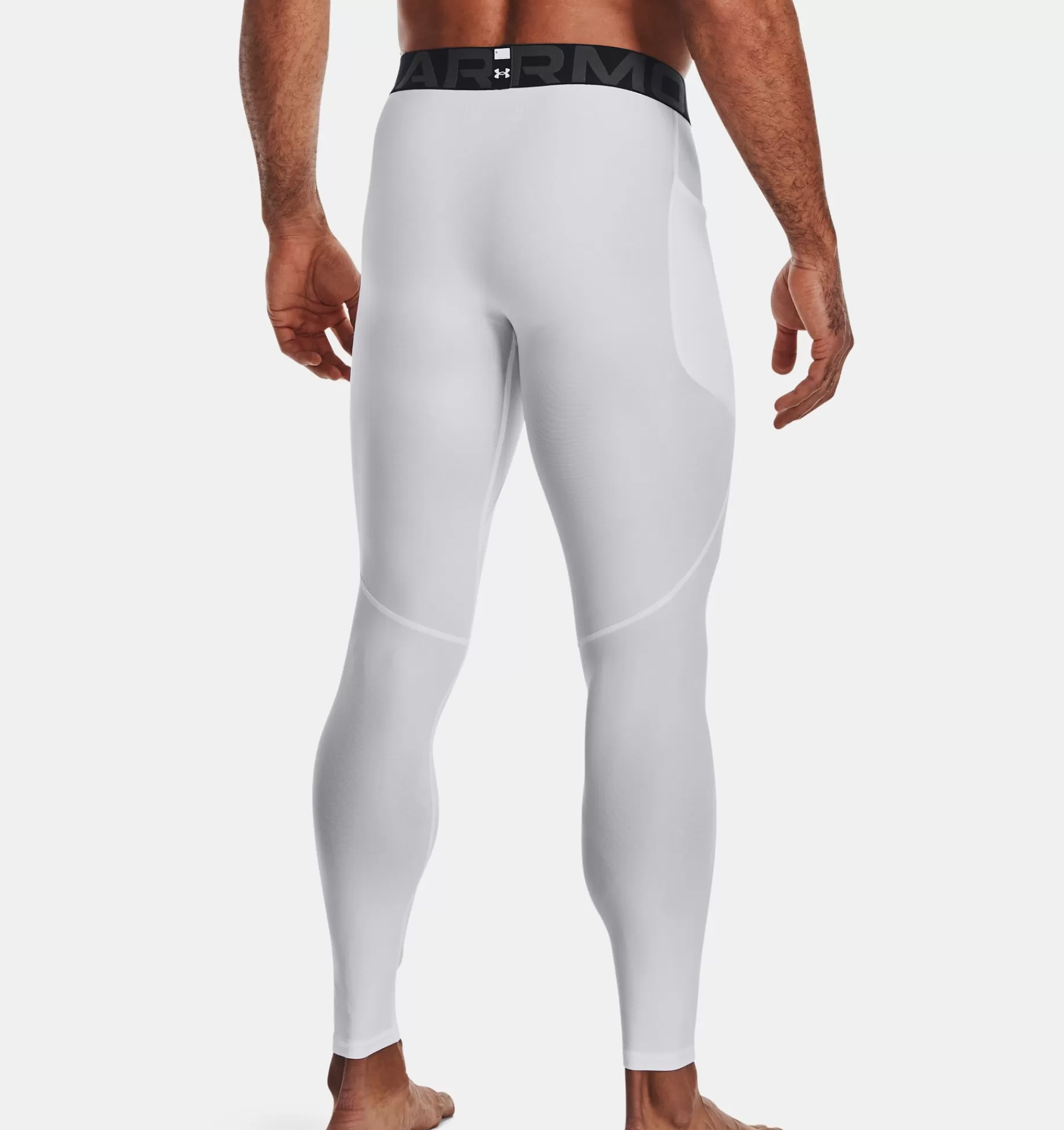 Flash Sale Under Armour Leggings Heatgear® Armour Da Uomo White / Black - 100