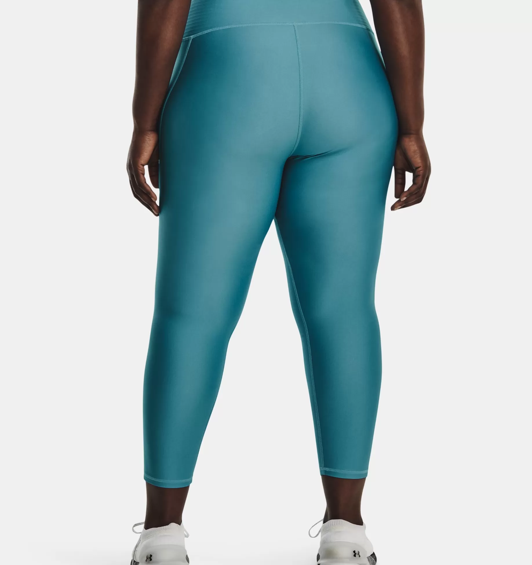 Discount Under Armour Leggings Heatgear® Armour Hi-Rise 7/8 Da Donna Glacier Blue / White - 433