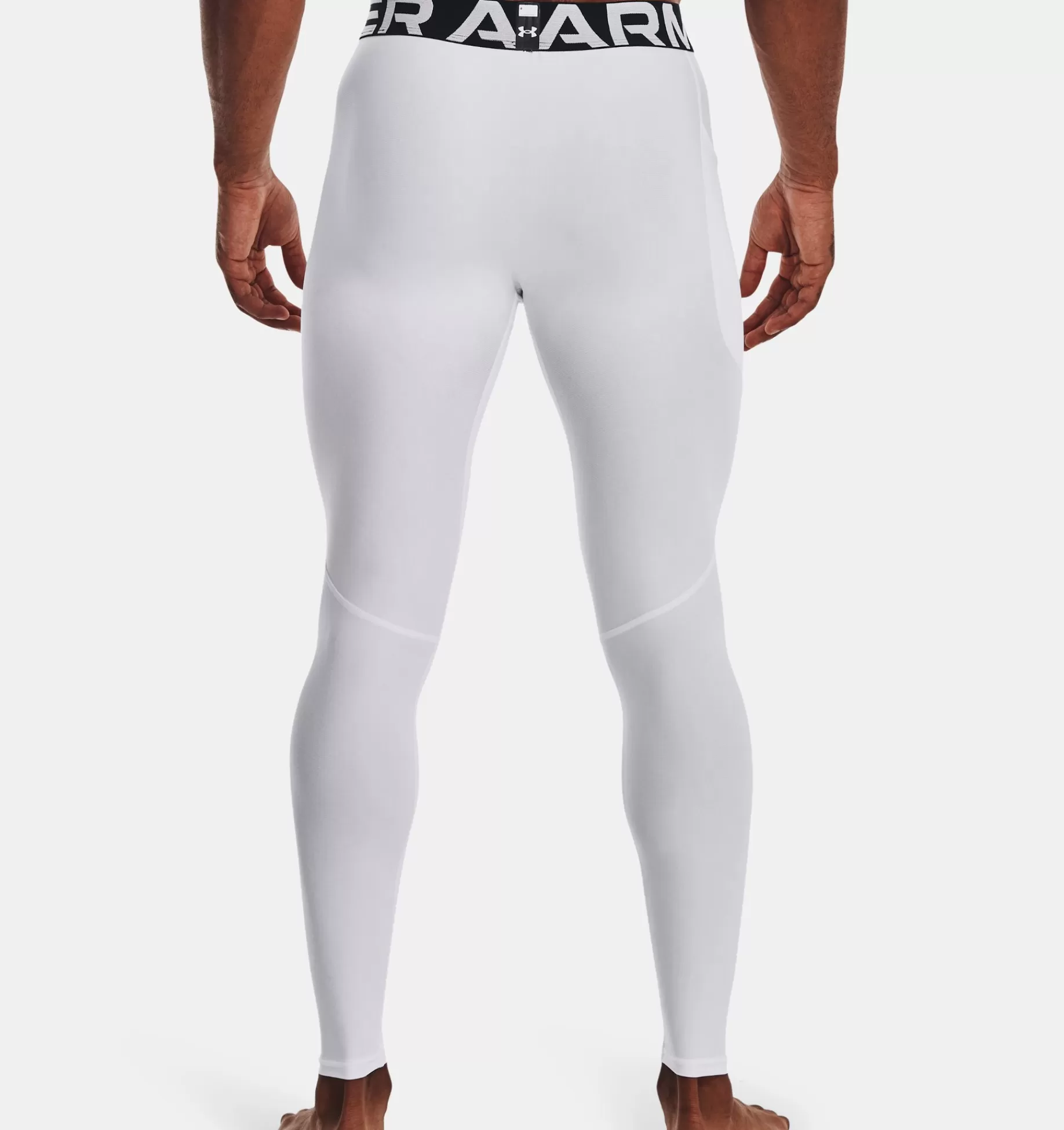 Flash Sale Under Armour Leggings Heatgear® Armourprint Da Uomo White / Black - 100