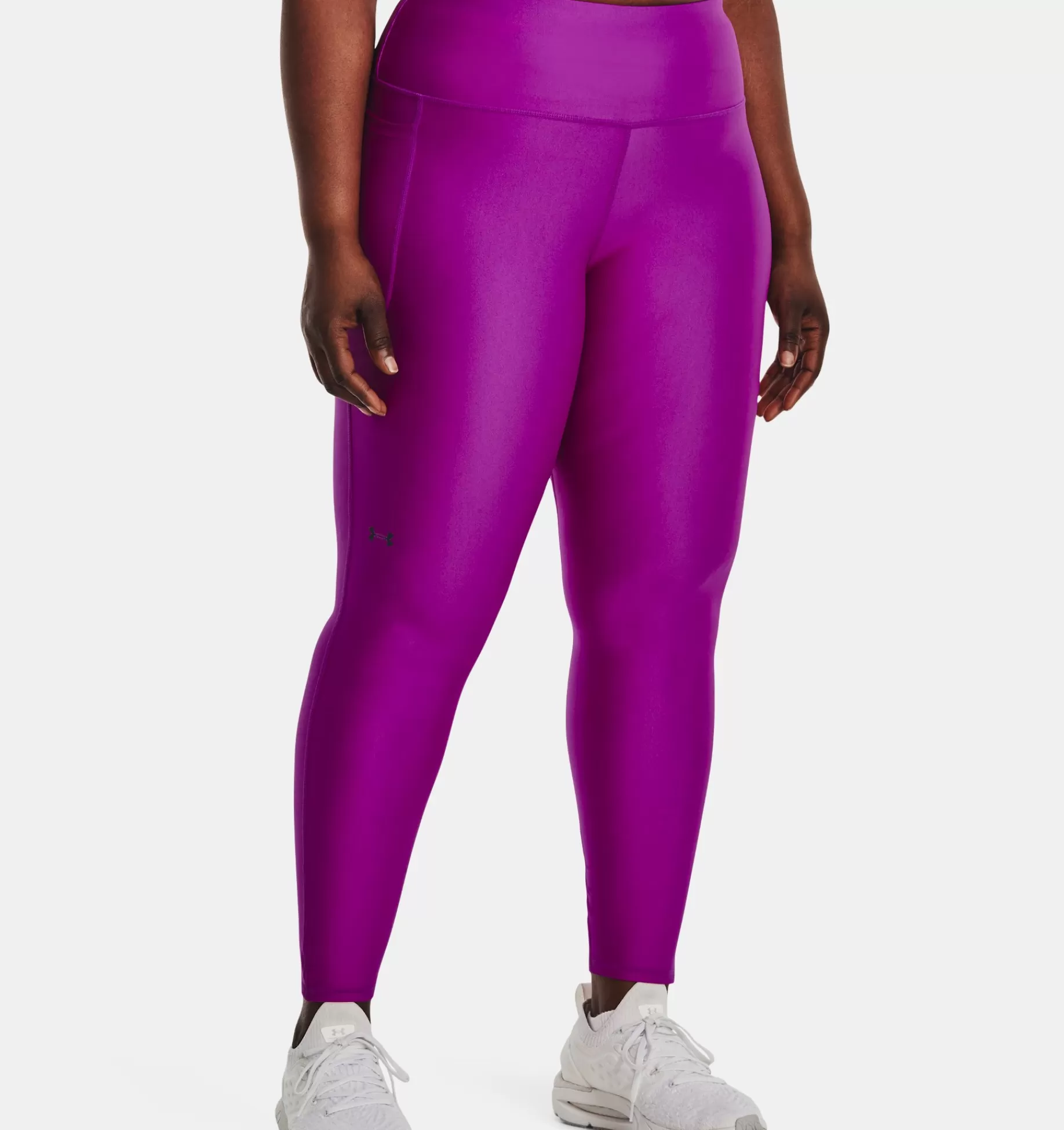 Online Under Armour Leggings Heatgear® No-Slip Waistband Full-Length Da Donna Strobe / Tempered Steel - 577