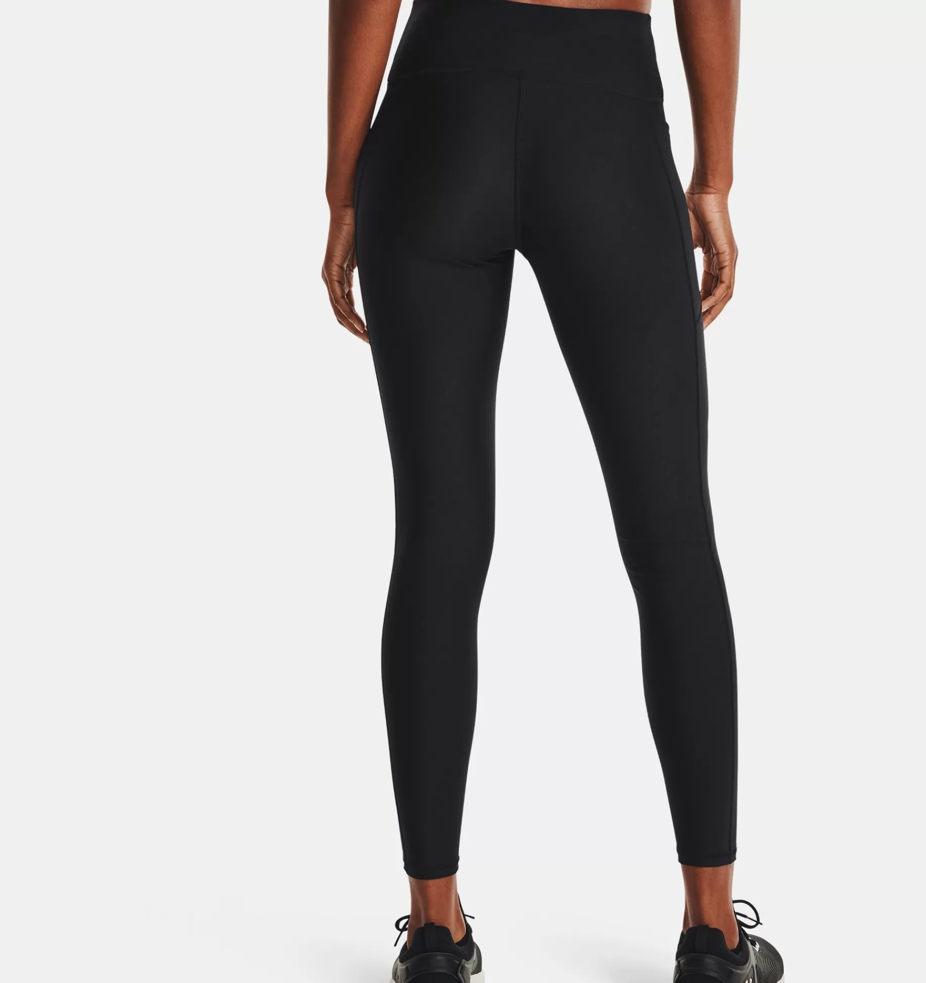 Flash Sale Under Armour Leggings Heatgear® No-Slip Waistband Full-Length Da Donna Black / White - 001