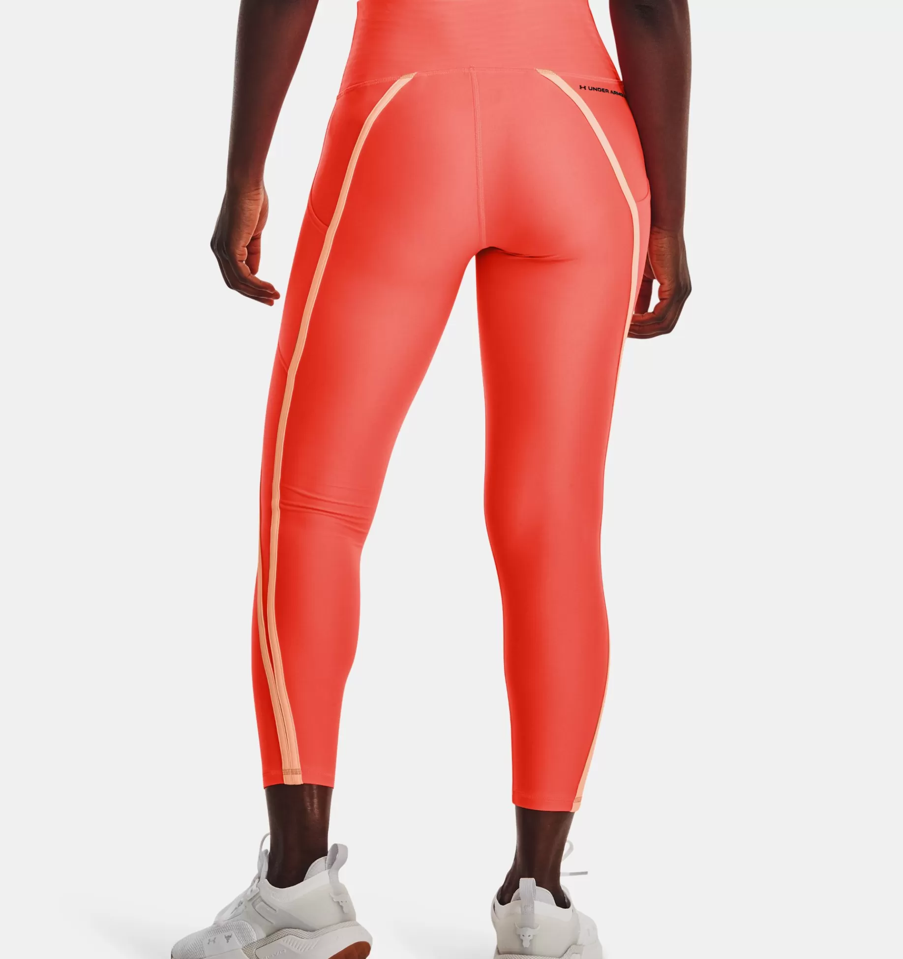 Online Under Armour Leggings Project Rock Heatgear® Ankle Da Donna After Burn / Peach Horizon - 877