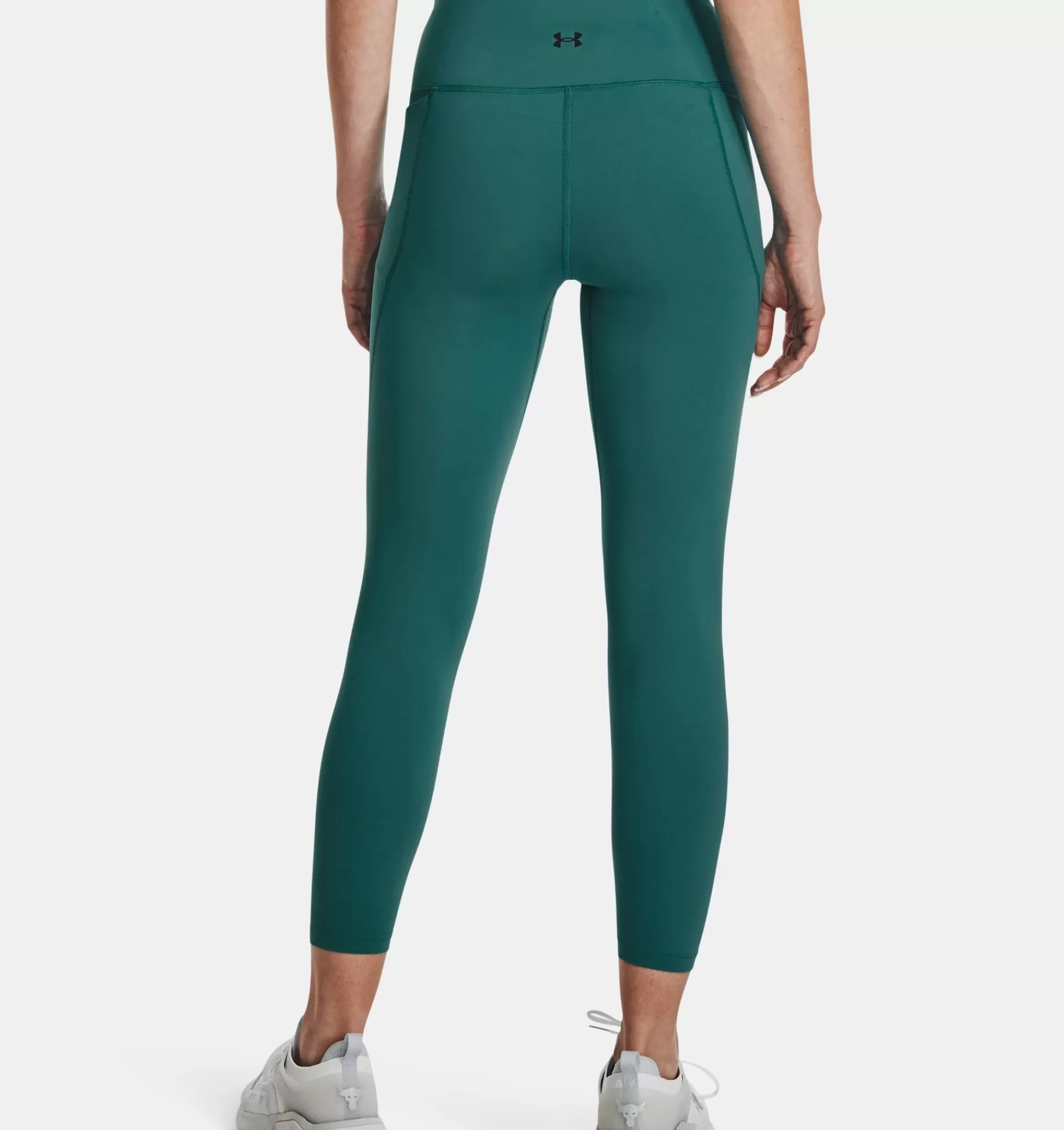 Best Under Armour Leggings Project Rock Meridian Ankle Da Donna Coastal Teal / Black - 722