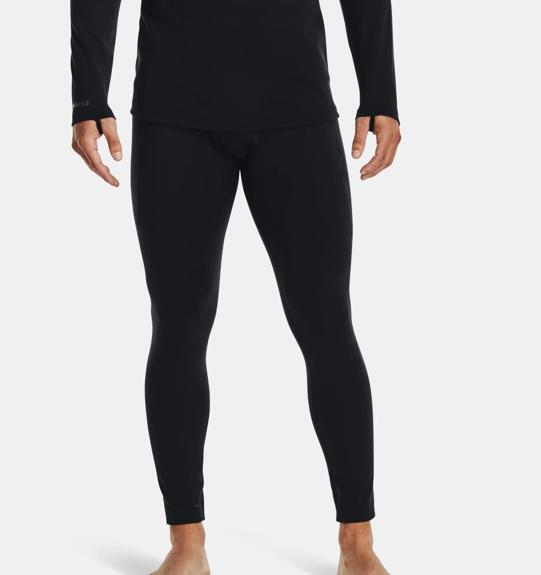 Hot Under Armour Leggings Ua Base 4.0 Da Uomo Black / Pitch Gray - 001