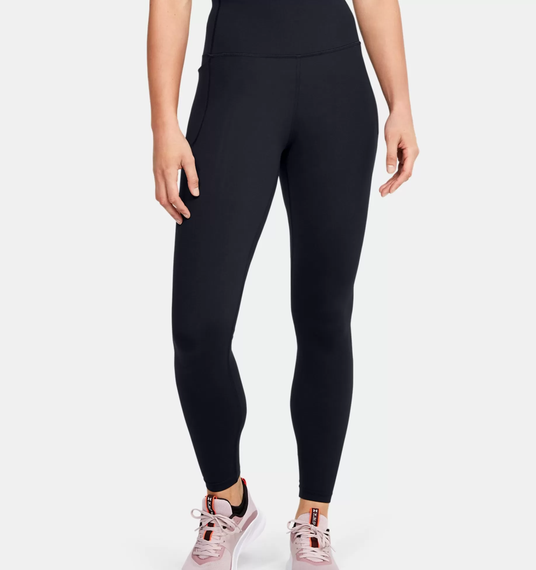 Online Under Armour Leggings Ua Meridian Full-Length Da Donna Black / Metallic Silver - 001