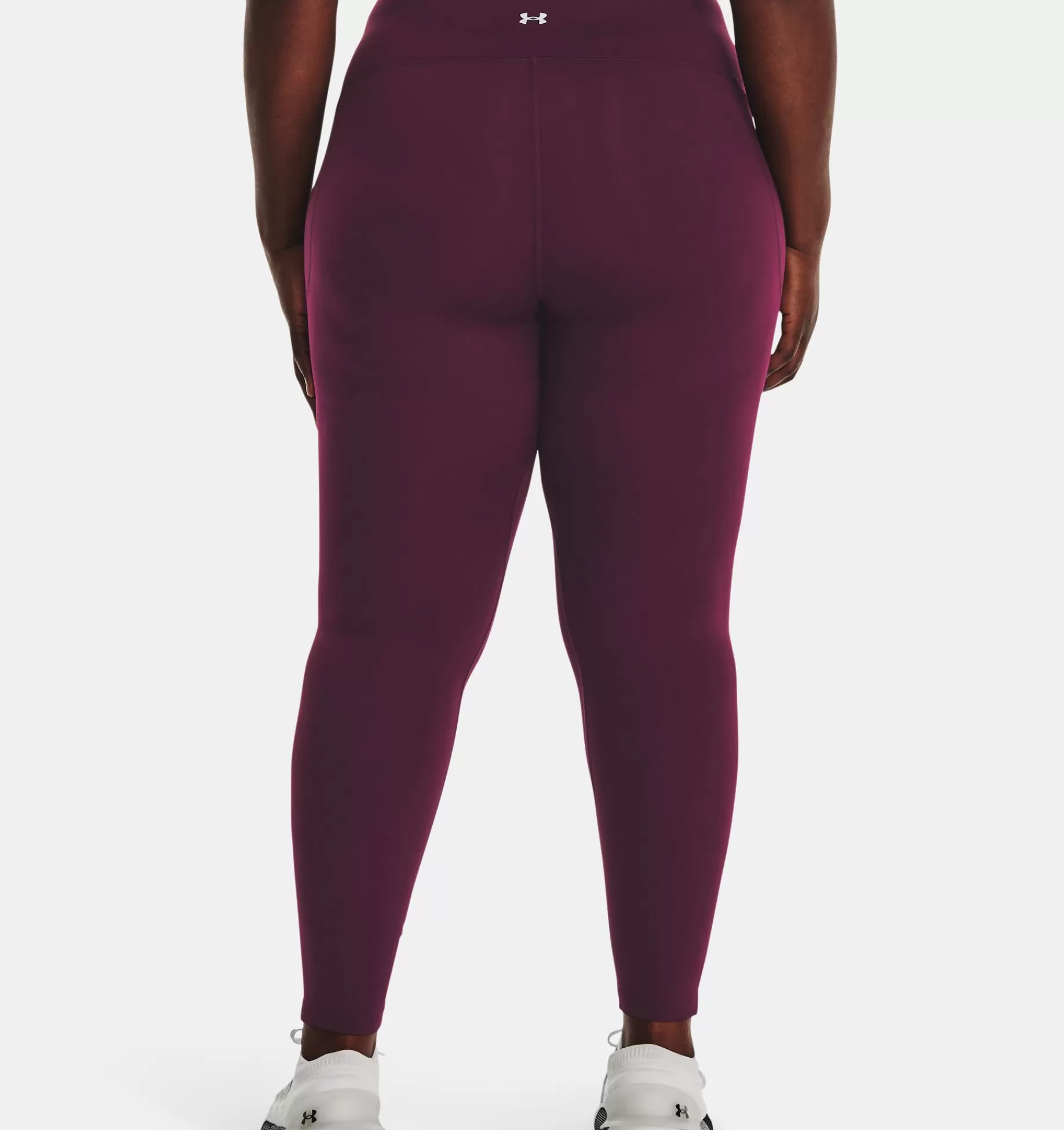 Clearance Under Armour Leggings Ua Meridian Full-Length Da Donna Purple Stone / Metallic Silver - 572