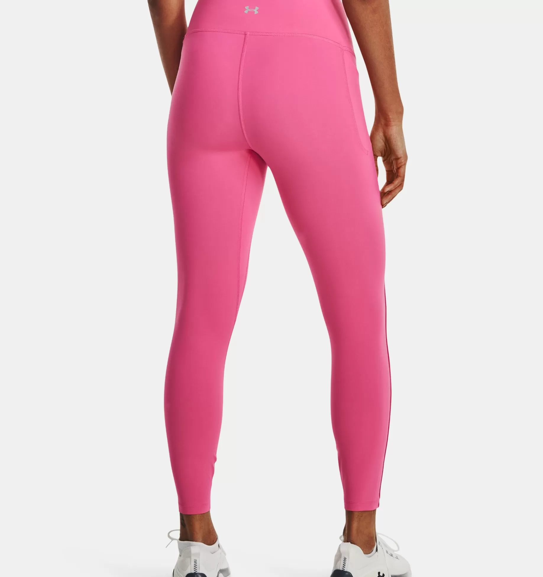 Cheap Under Armour Leggings Ua Meridian Pintuck Ankle Da Donna Bubble Gum / Metallic Silver - 634