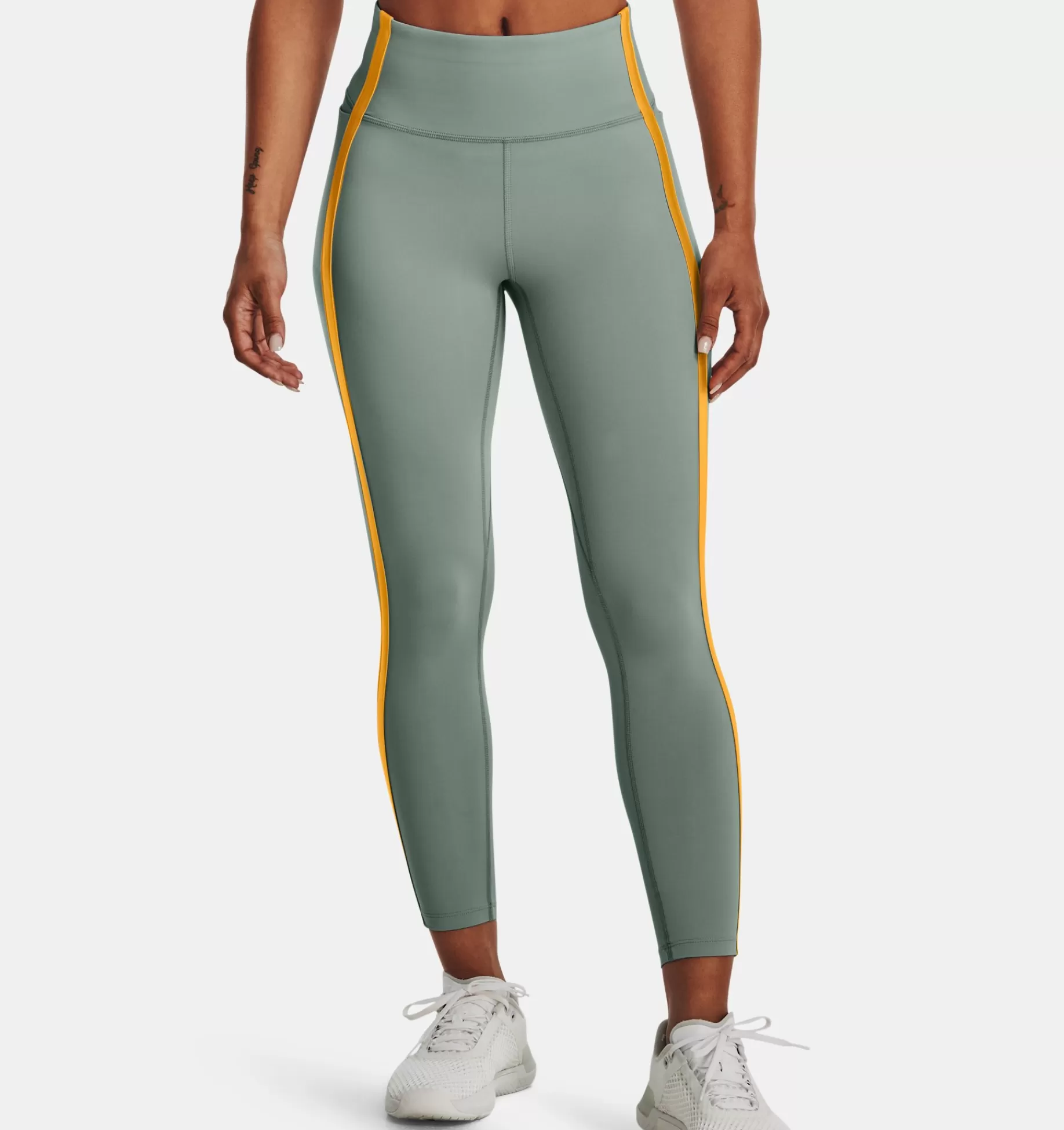 Shop Under Armour Leggings Ua Meridian Shine Ankle Da Donna Opal Green / Rise - 781