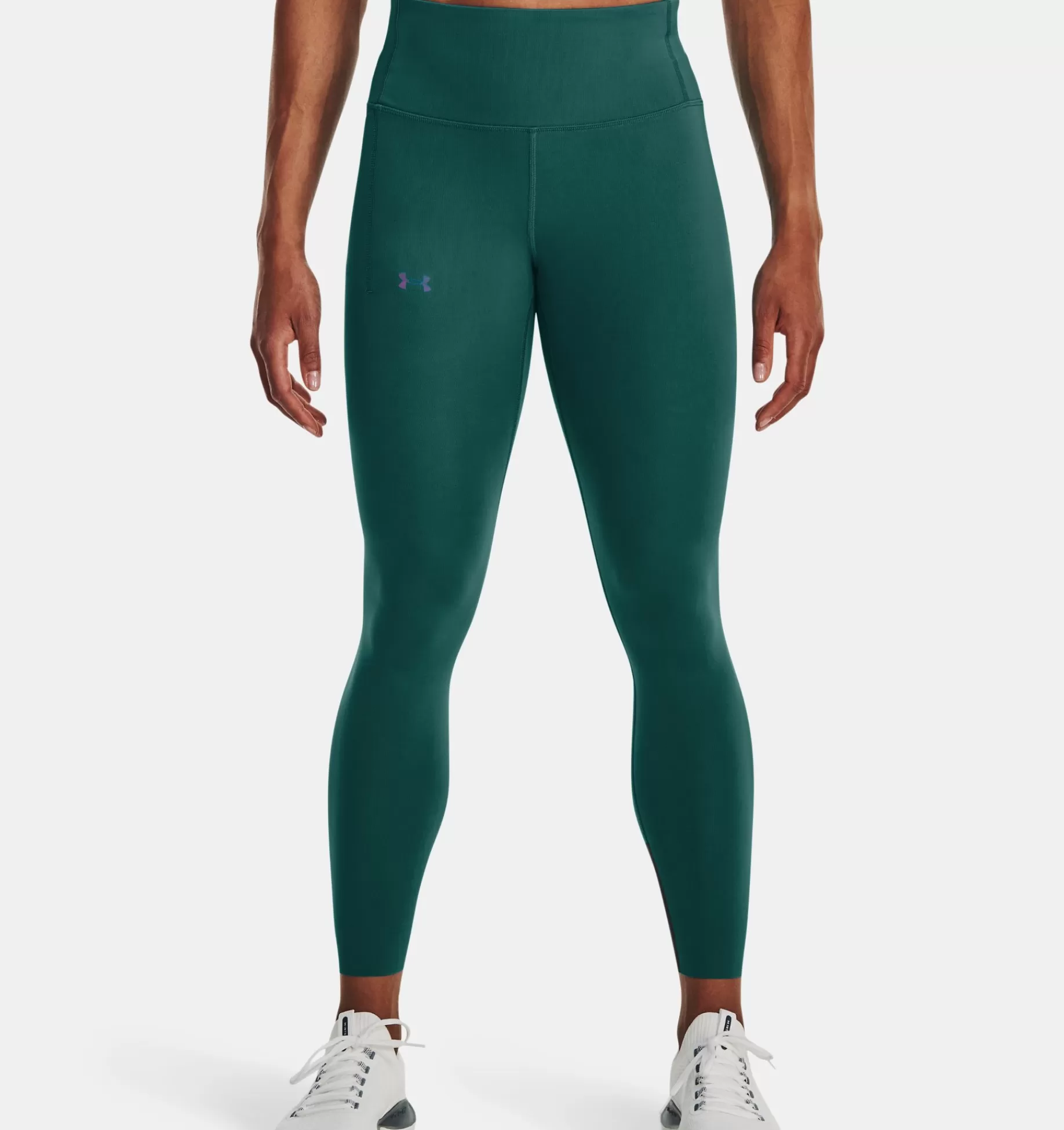 Best Under Armour Leggings Ua Rush™ Smartform Ankle Da Donna Coastal Teal / Iridescent - 722