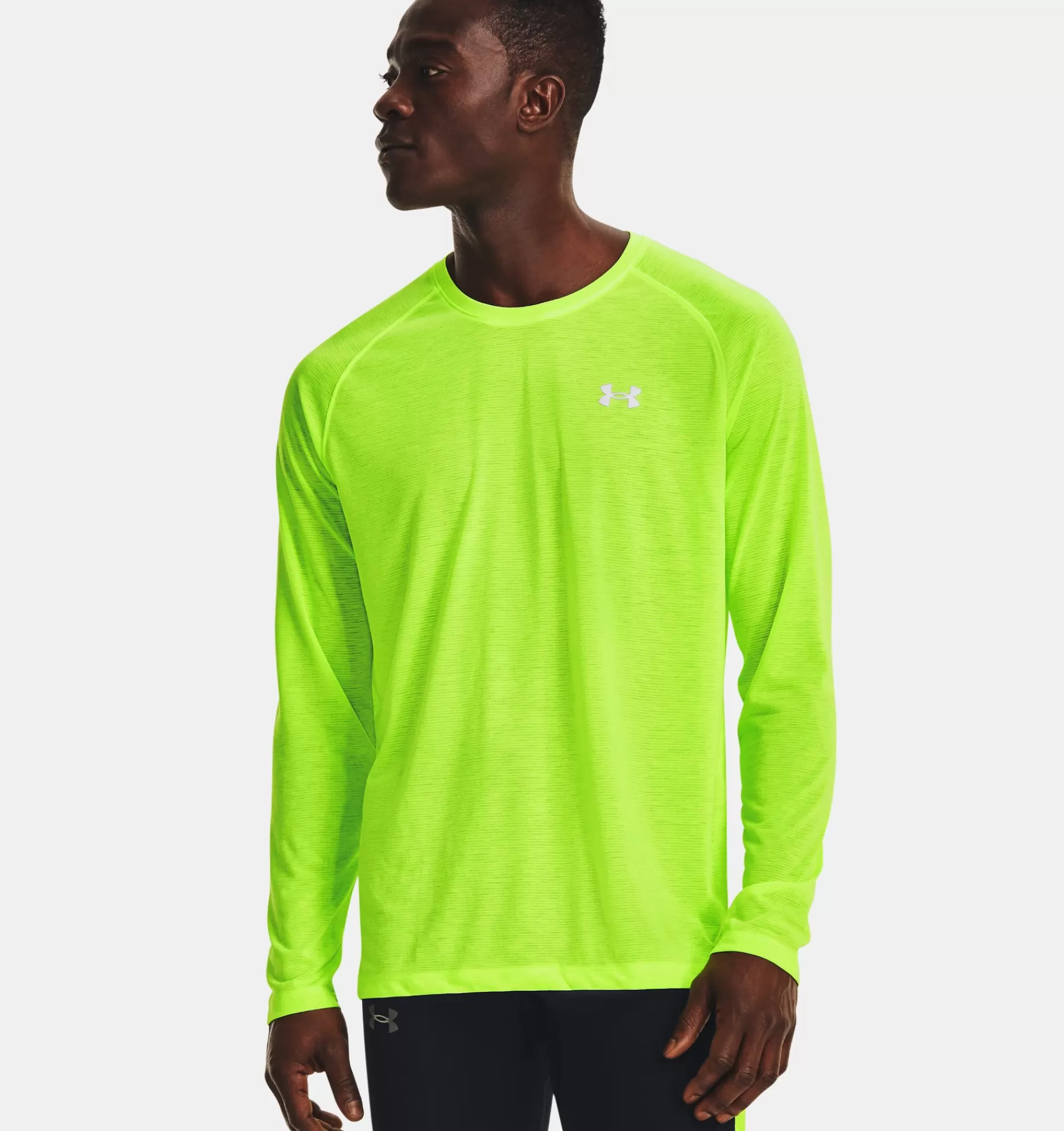 Sale Under Armour Maglia A Manica Lunga Ua Streaker Run Da Uomo Lime Surge / Reflective - 369