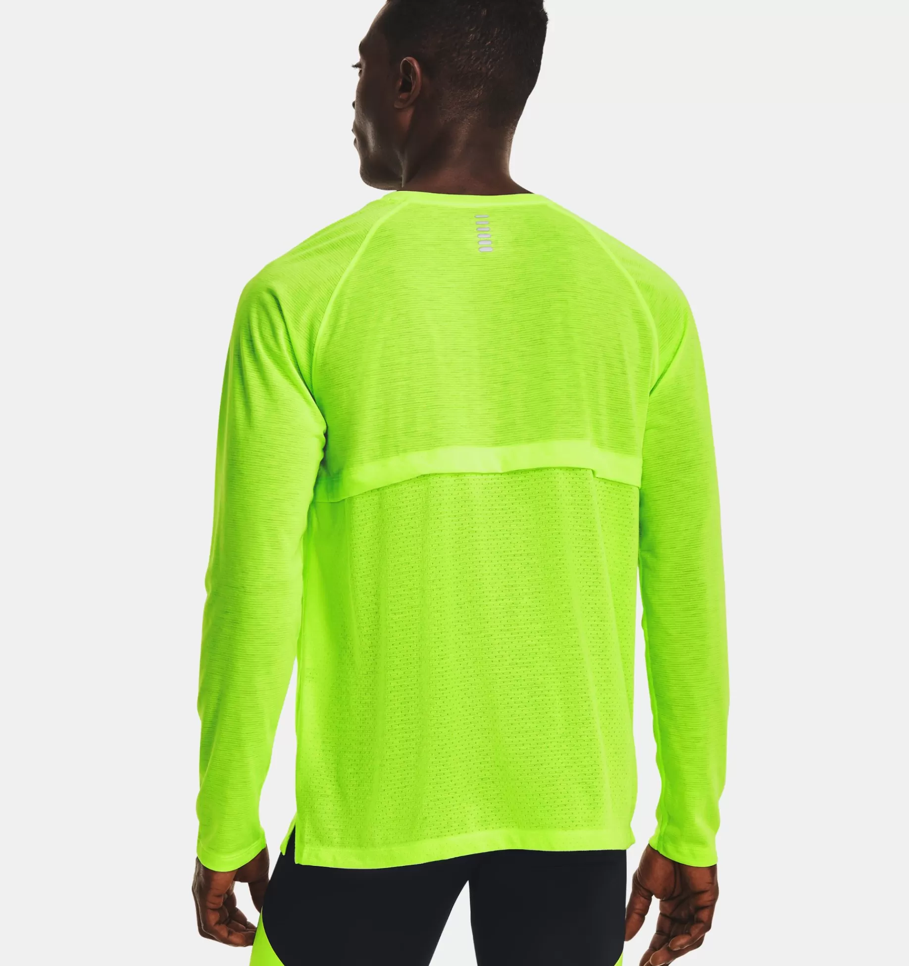 Sale Under Armour Maglia A Manica Lunga Ua Streaker Run Da Uomo Lime Surge / Reflective - 369