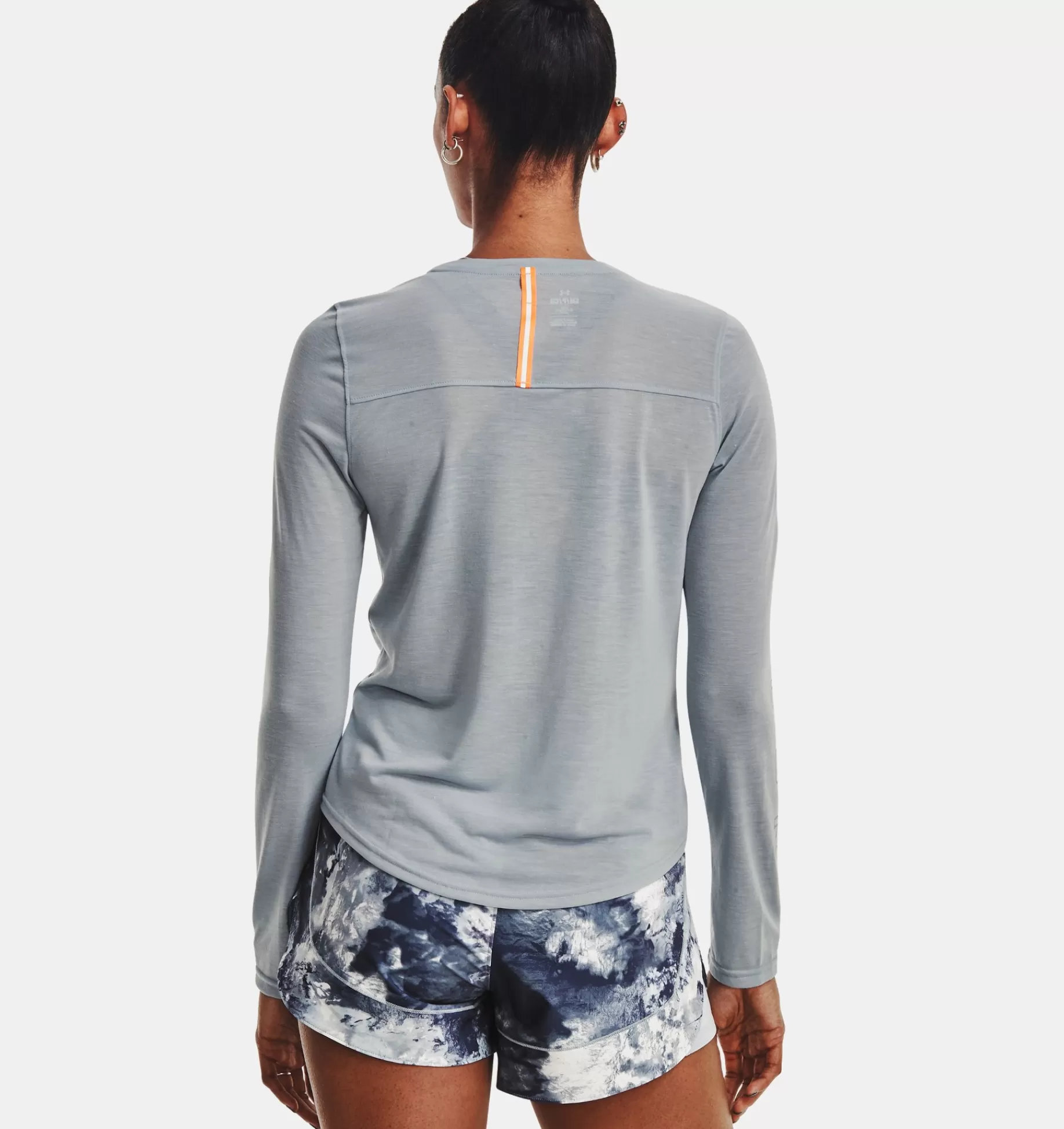 Sale Under Armour Maglia A Manica Lunga Ua Train Anywhere Da Donna Harbor Blue / Reflective - 465